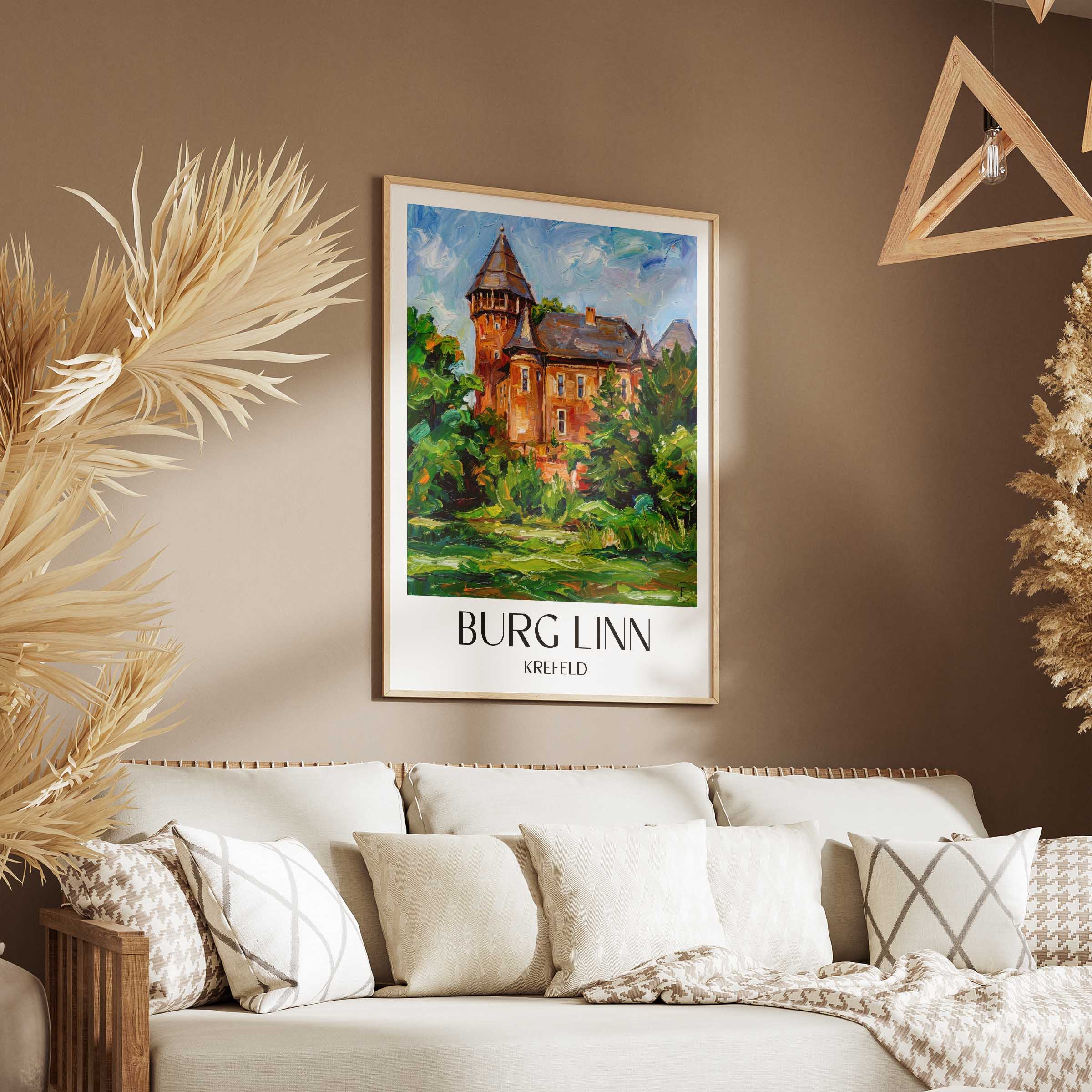 burg-linn-krefeld-deutschland-poster-oil-painting-oelgemaelde