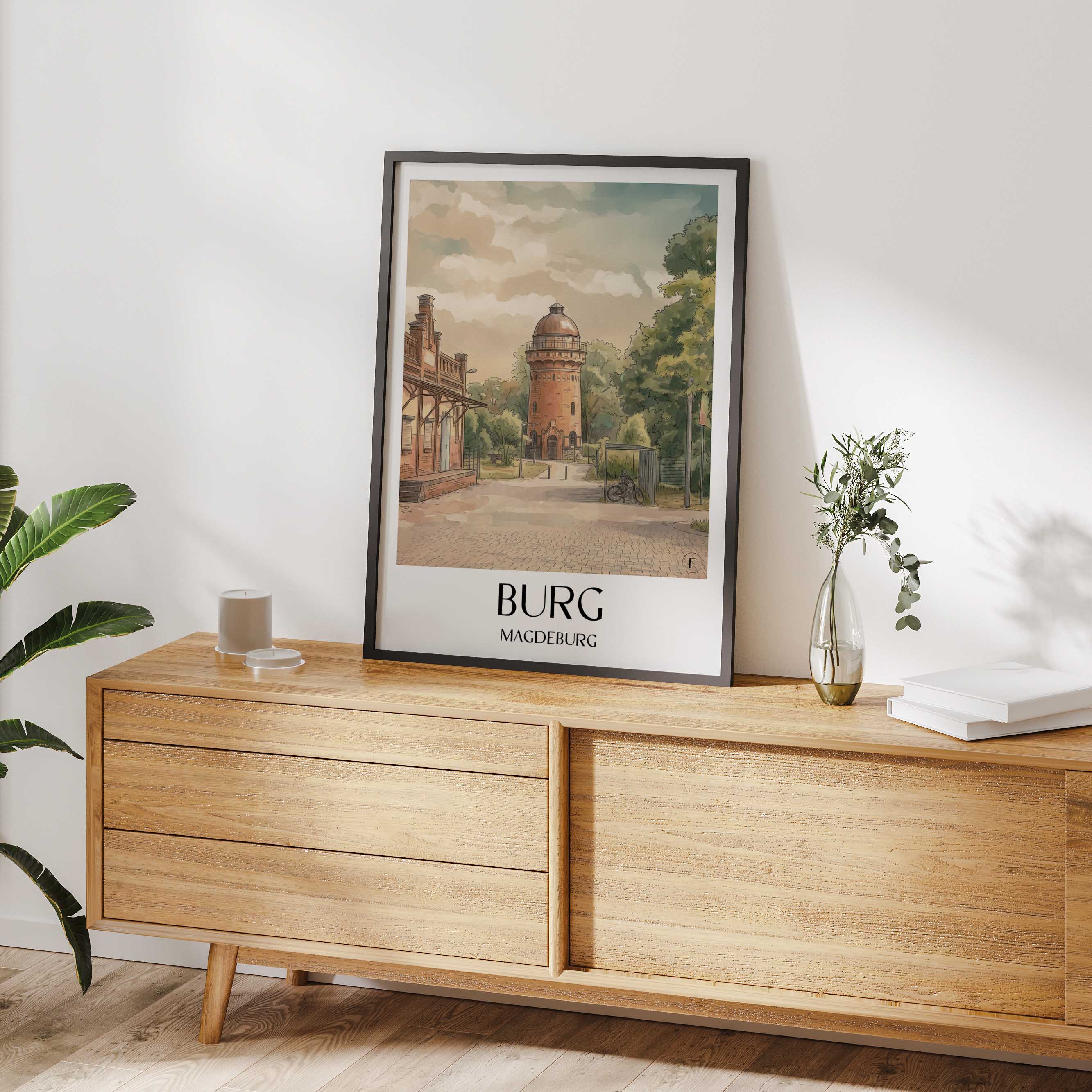burg-magdeburg-deutschland-poster-aquarell