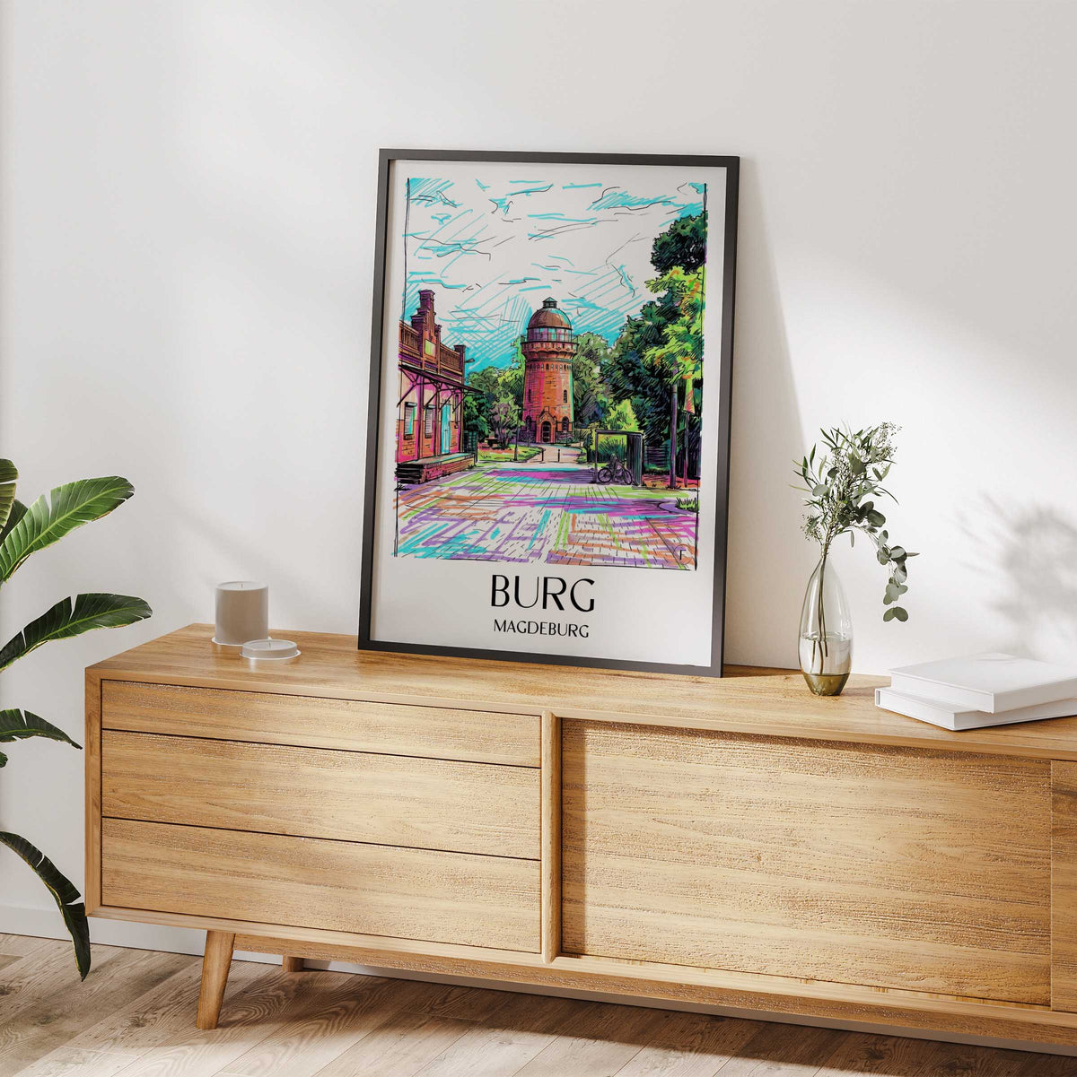 burg-magdeburg-deutschland-poster-graffiti