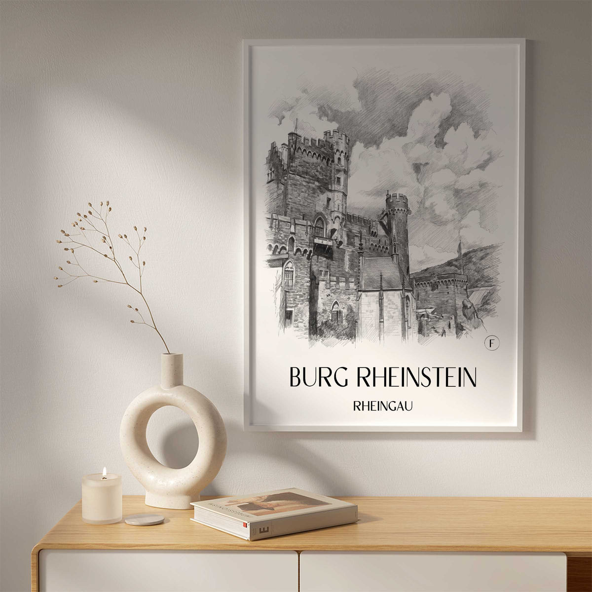 burg-rheinstein-rheingau-deutschland-poster-bleistift-zeichnung-drawing