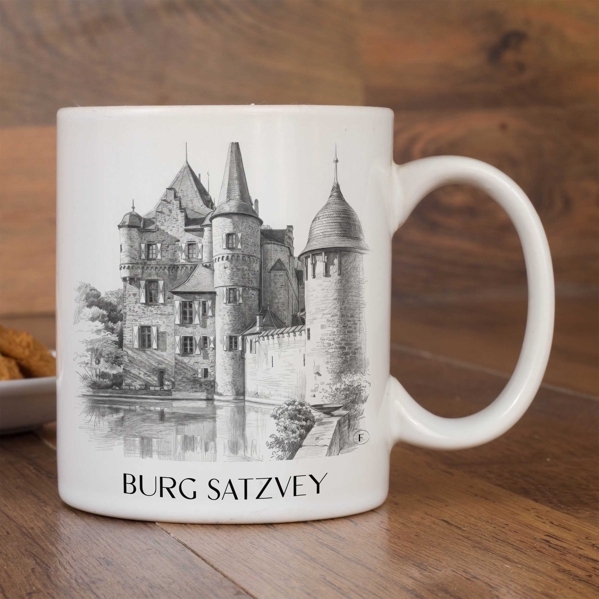 burg-satzvey-eifel-deutschland-kaffeebecher-bleistift-zeichnung-drawing
