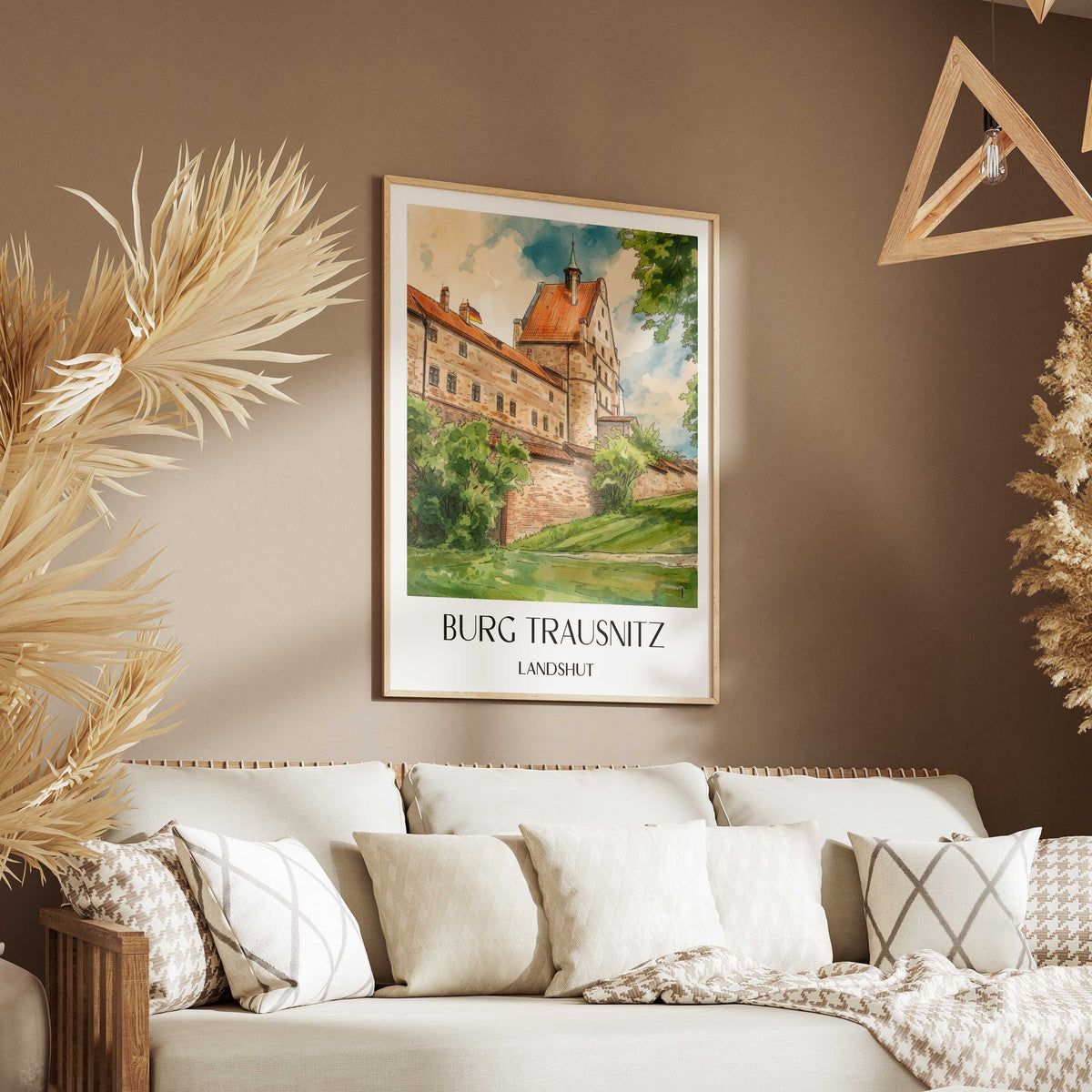 burg-trausnitz-landshut-deutschland-poster-aquarell
