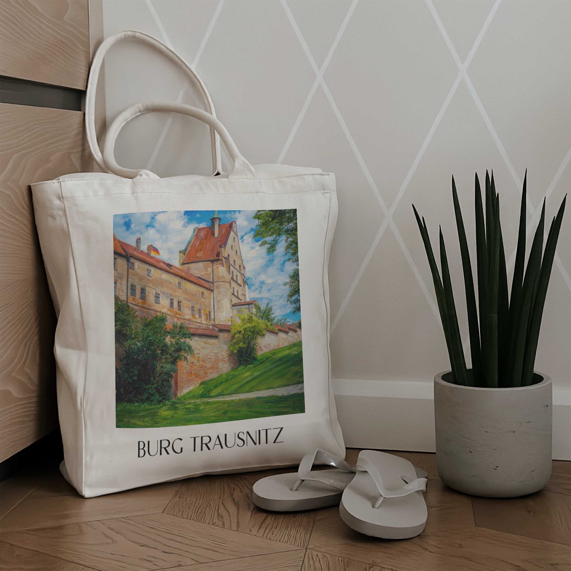 burg-trausnitz-landshut-deutschland-einkaufstasche-oil-painting-oelgemaelde