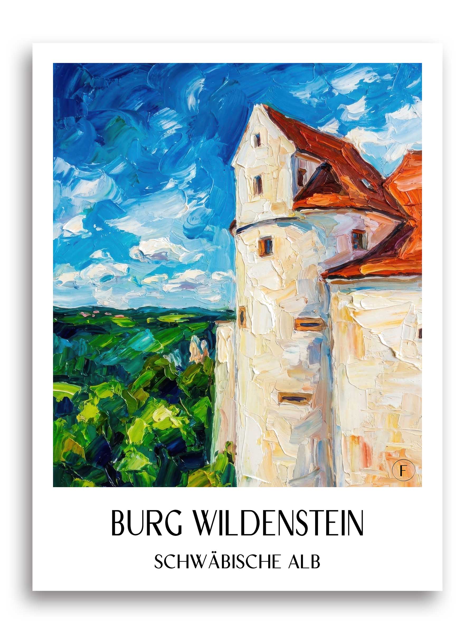 burg-wildenstein-schwäbische-alb-deutschland-poster-oil-painting-oelgemaelde