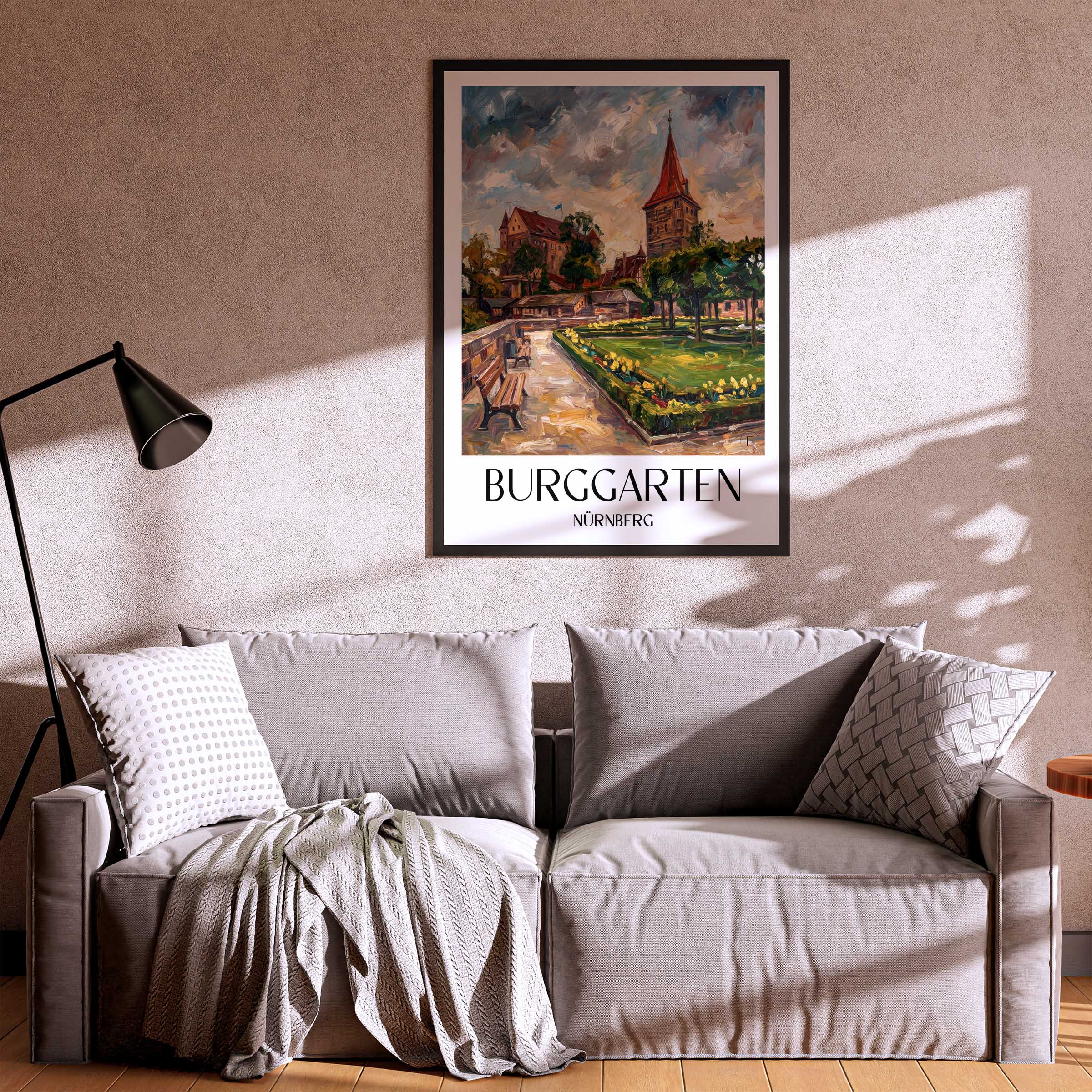 burggarten-nürnberg-deutschland-poster-oil-painting-oelgemaelde