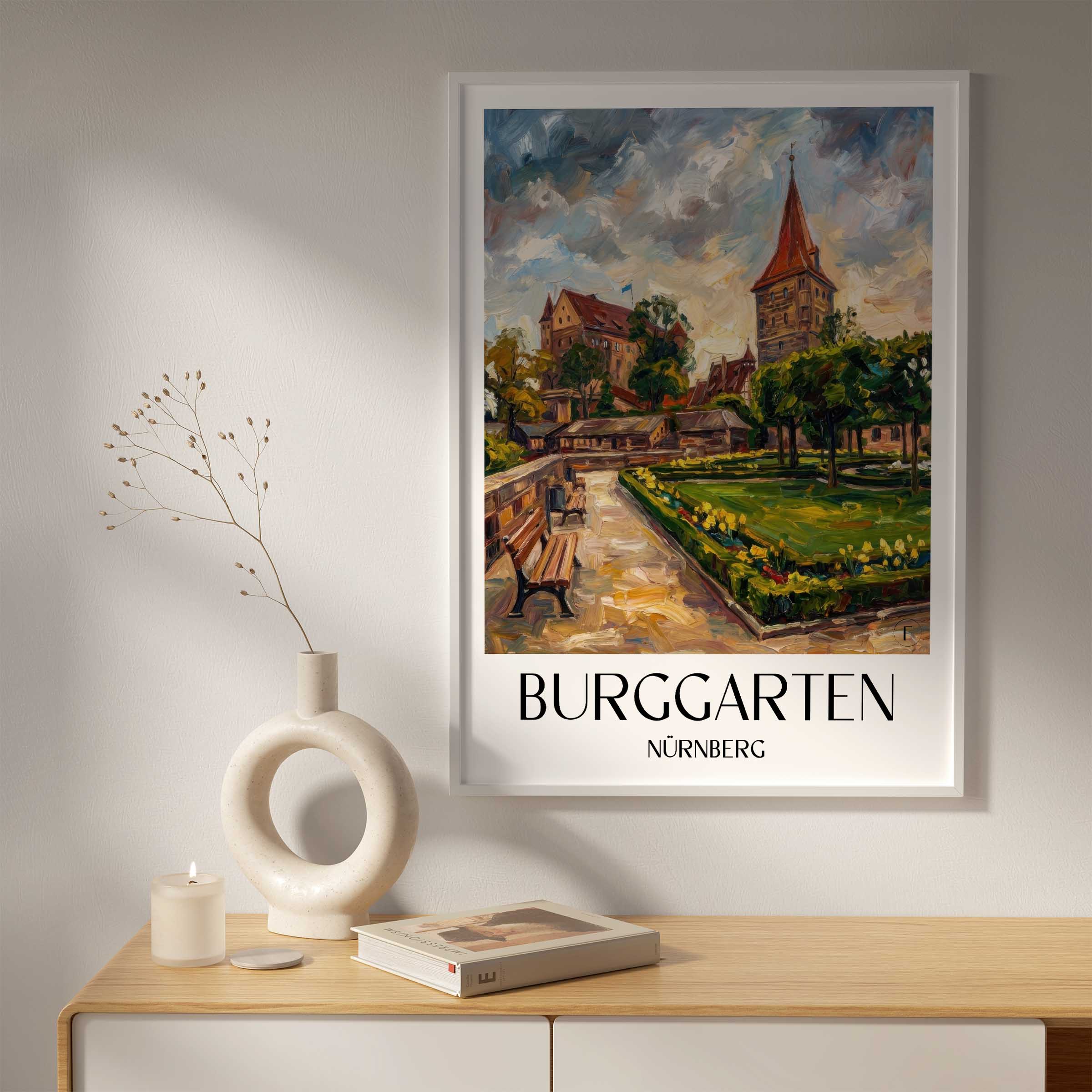 burggarten-nürnberg-deutschland-poster-oil-painting-oelgemaelde