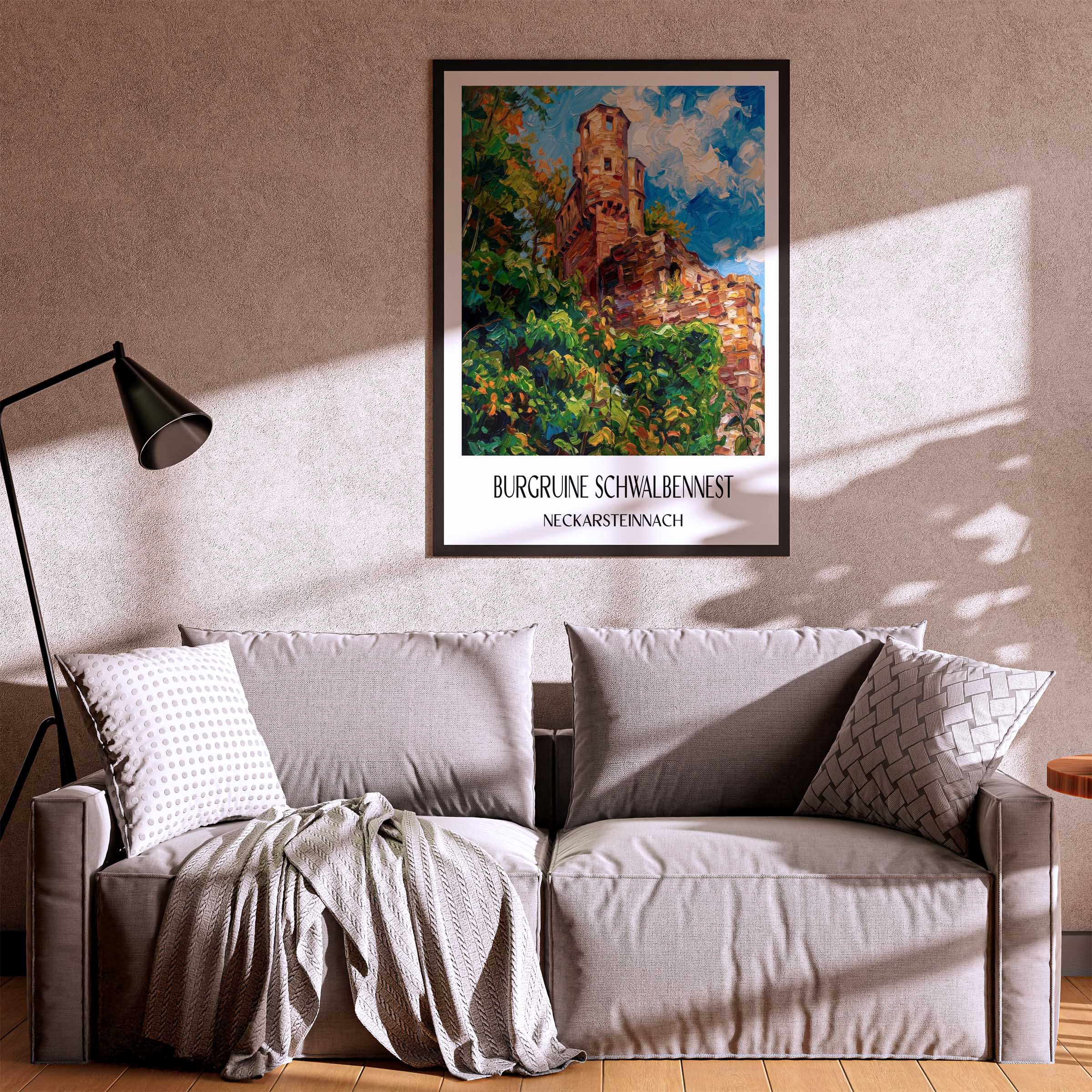 burgruine-schwalbennest-neckarsteinnach-deutschland-poster-oil-painting-oelgemaelde