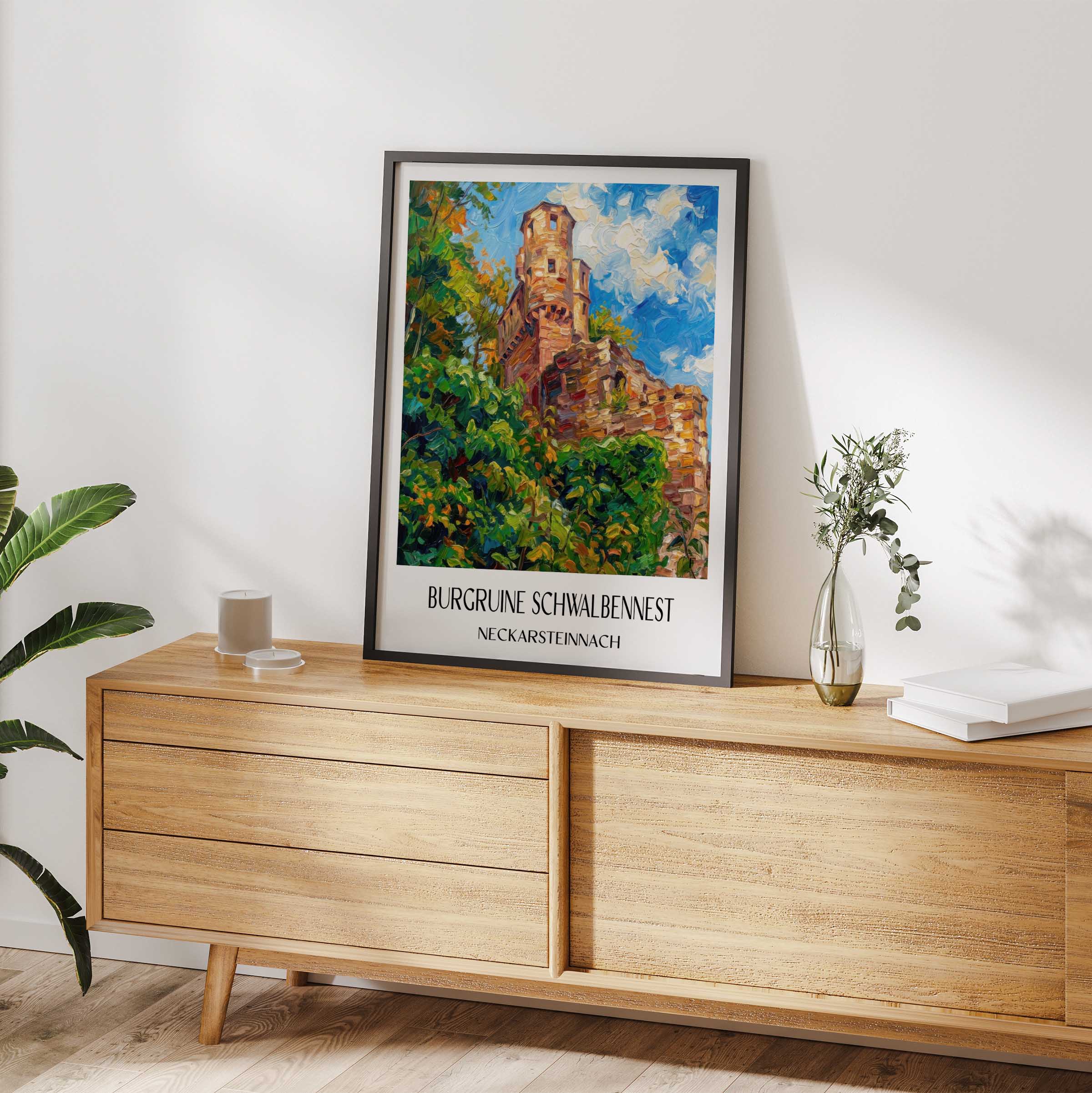 burgruine-schwalbennest-neckarsteinnach-deutschland-poster-oil-painting-oelgemaelde