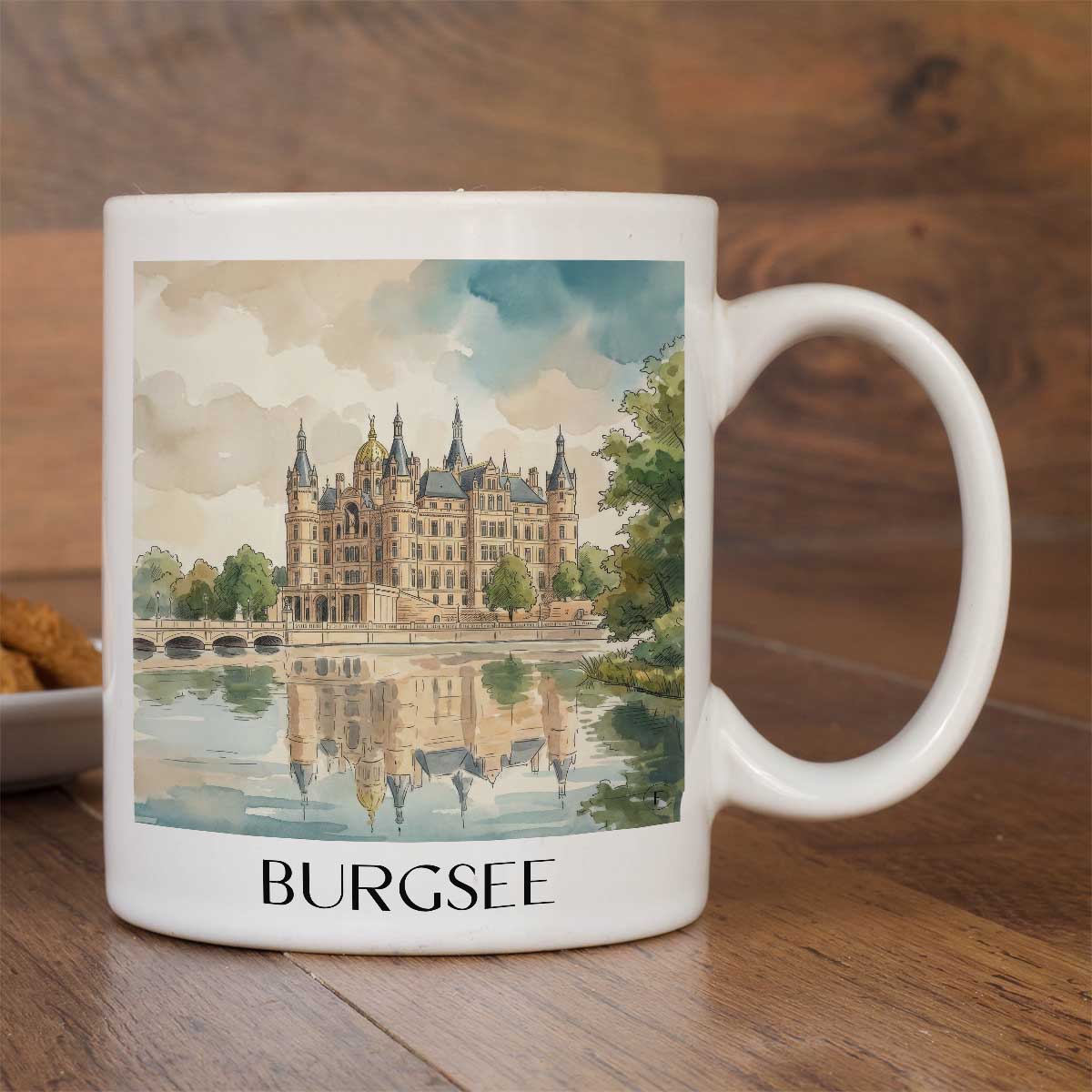 burgsee-schwerin-deutschland-kaffeebecher-aquarell