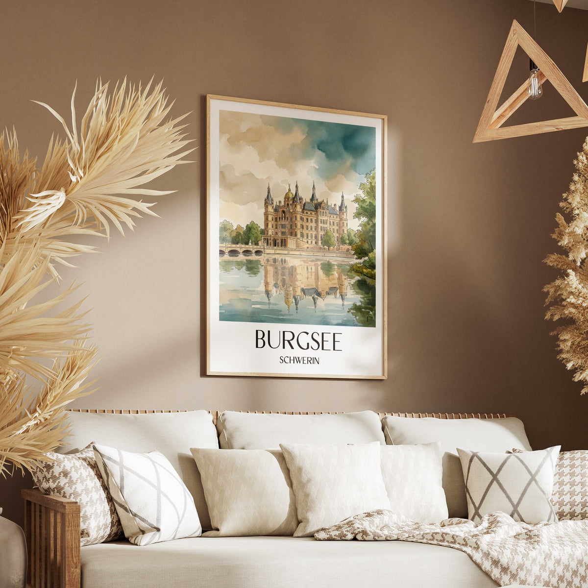burgsee-schwerin-deutschland-poster-aquarell