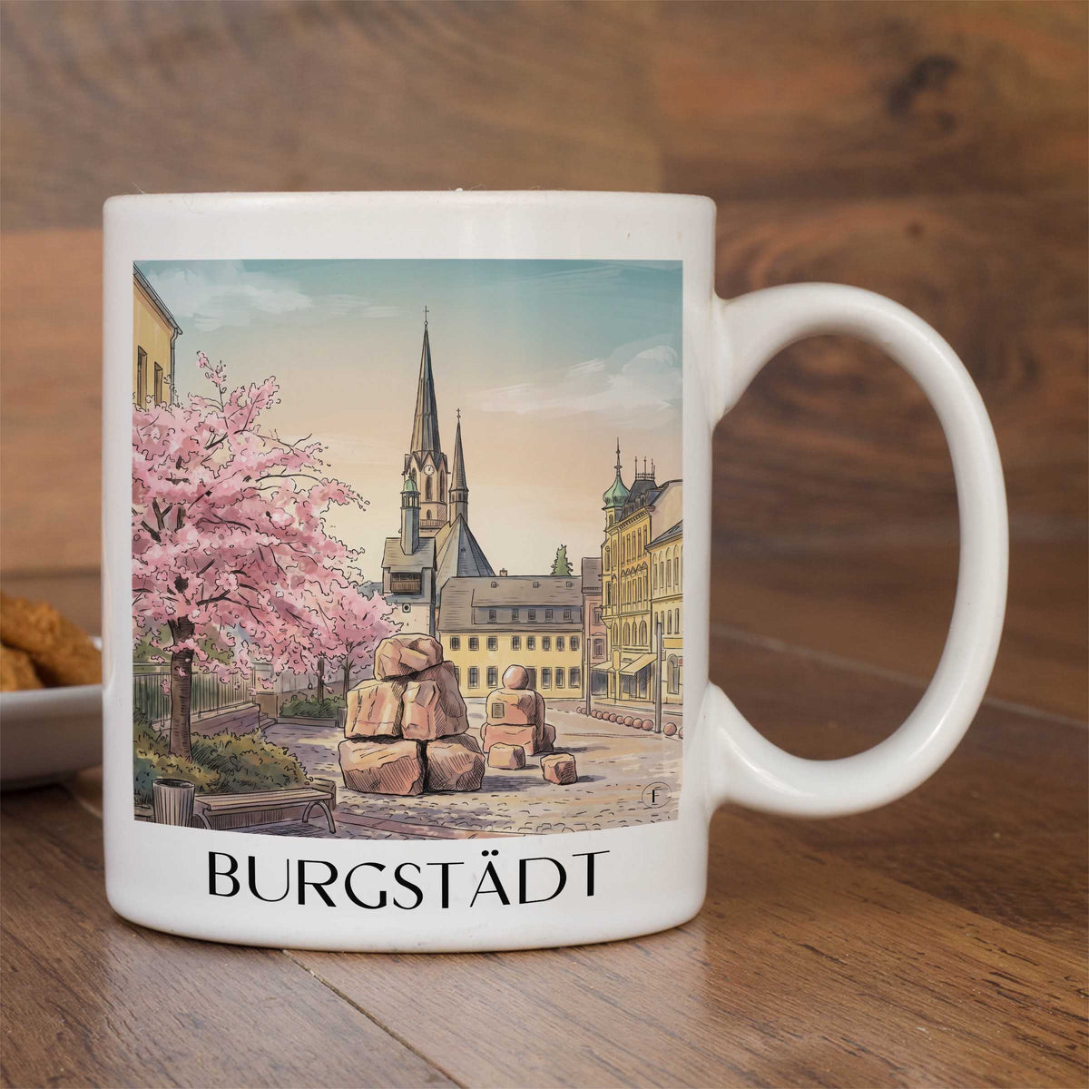 burgstädt-sachsen-deutschland-kaffeebecher-aquarell