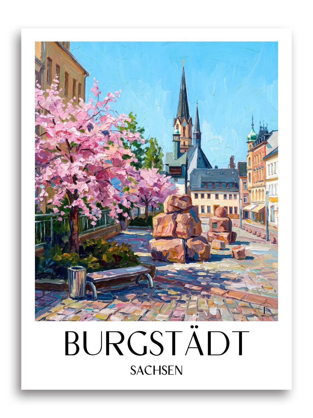 burgstädt-sachsen-deutschland-poster-oil-painting-oelgemaelde