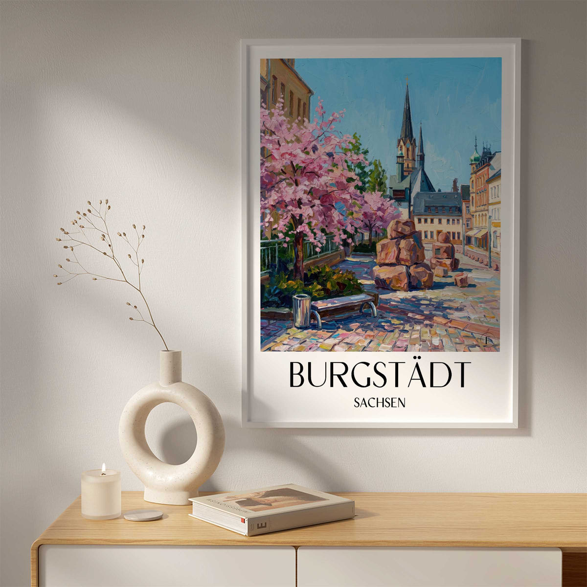 burgstädt-sachsen-deutschland-poster-oil-painting-oelgemaelde