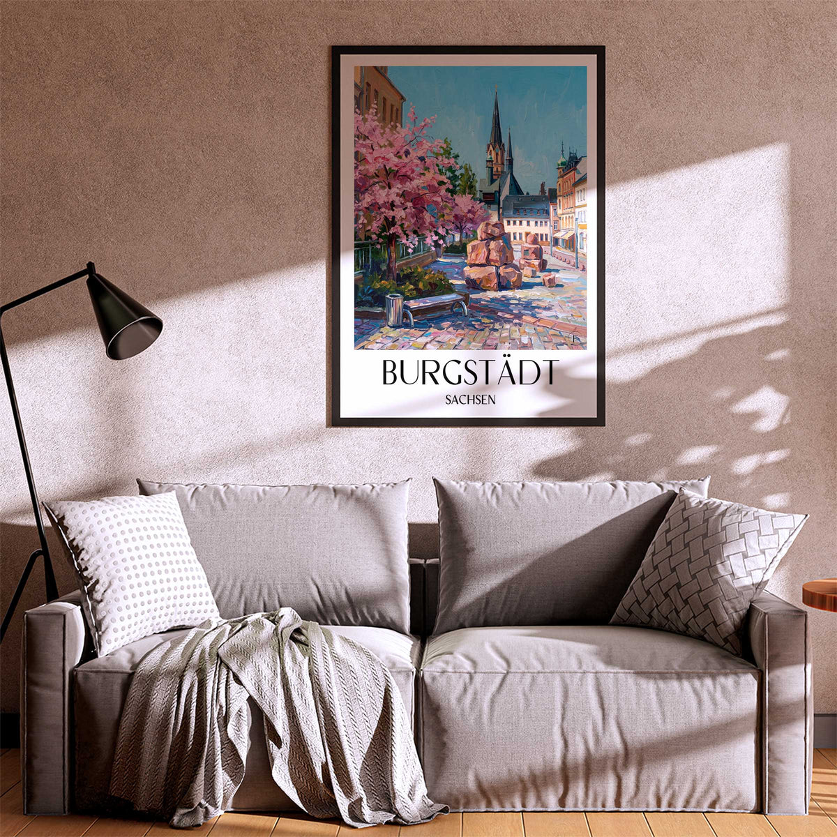 burgstädt-sachsen-deutschland-poster-oil-painting-oelgemaelde