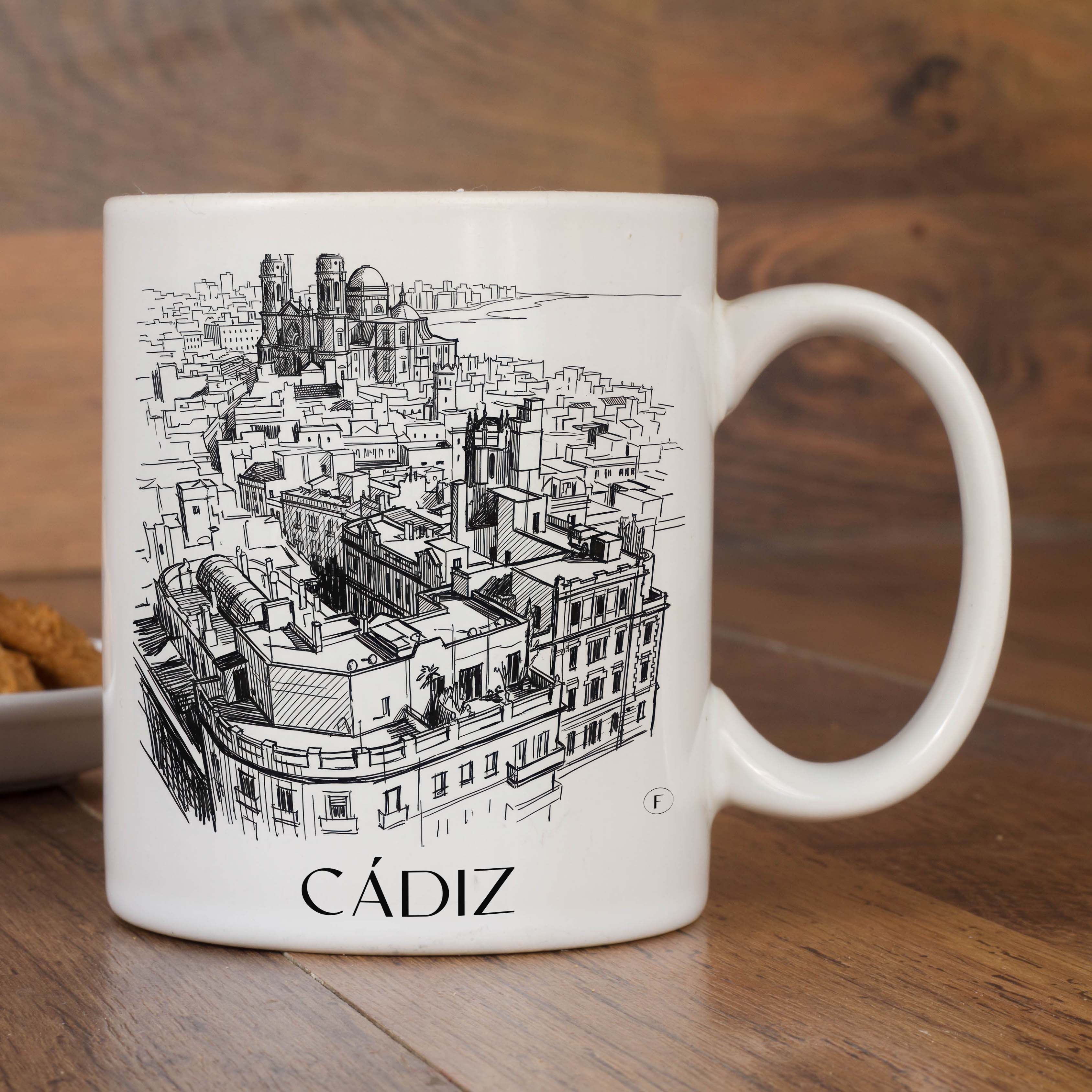 cádiz-spanien-spanien-kaffeebecher-skizze