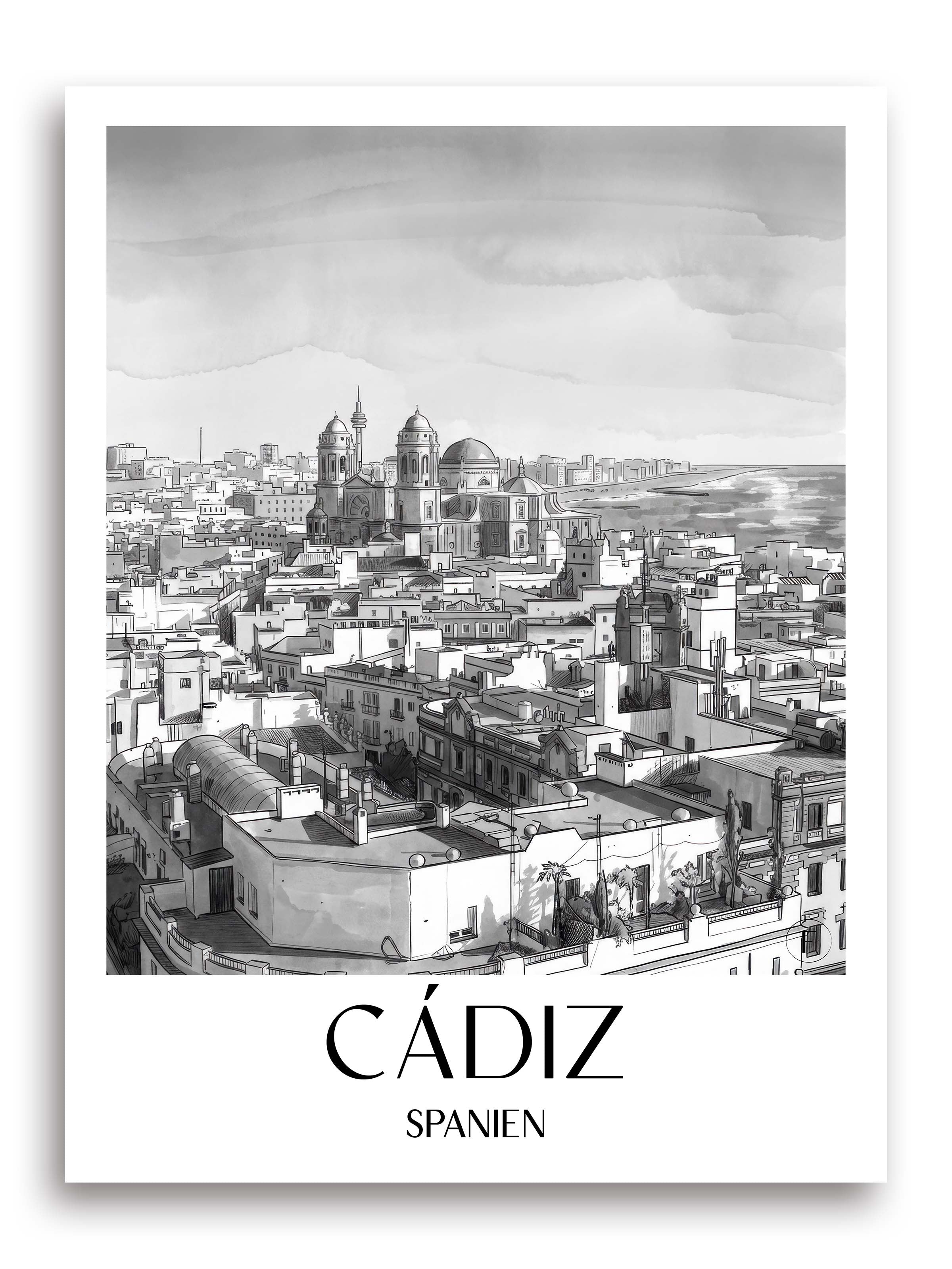 cádiz-spanien-spanien-und-spanien-poster-aquarell-schwarz-weiss