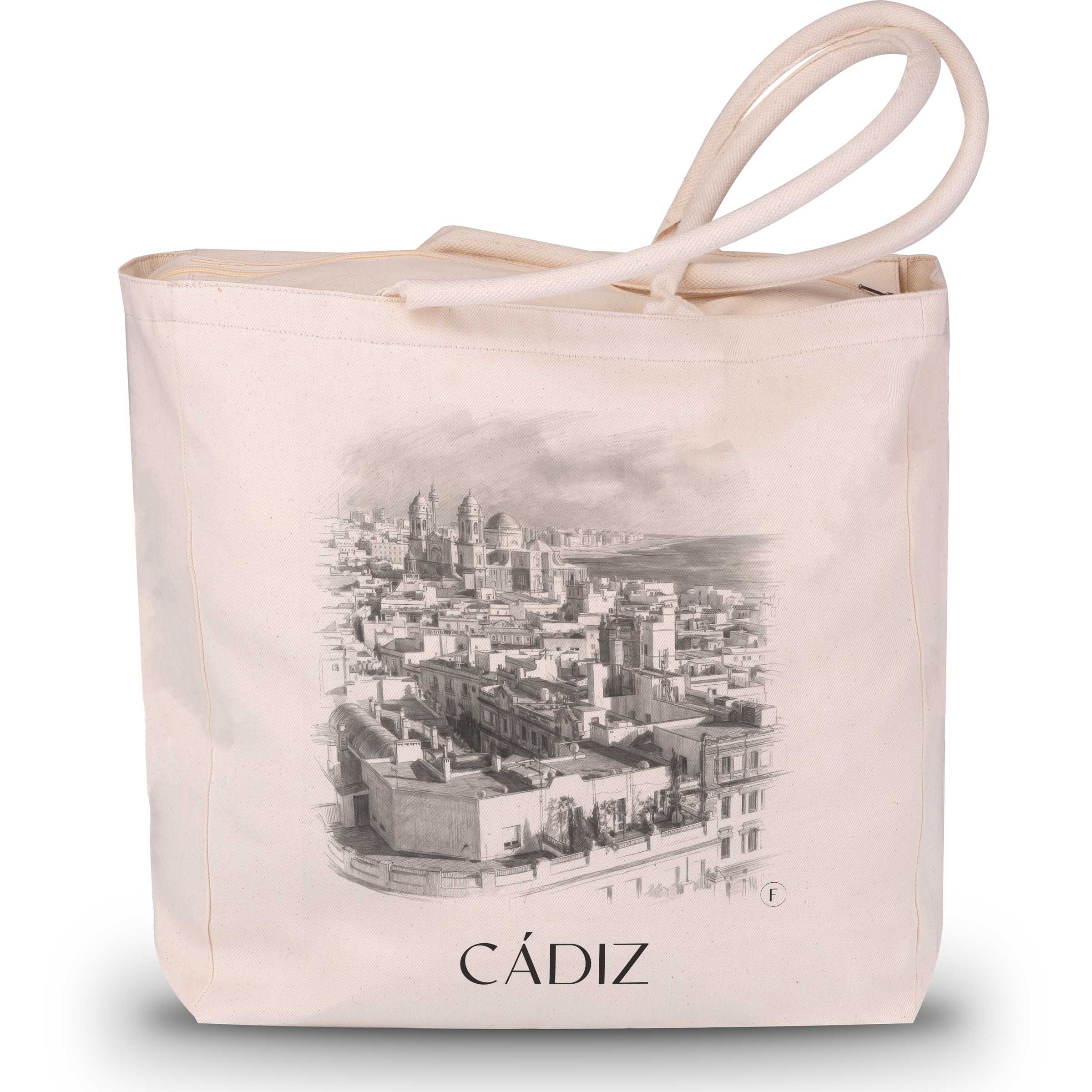 cádiz-spanien-spanien-einkaufstasche-bleistift-zeichnung-drawing