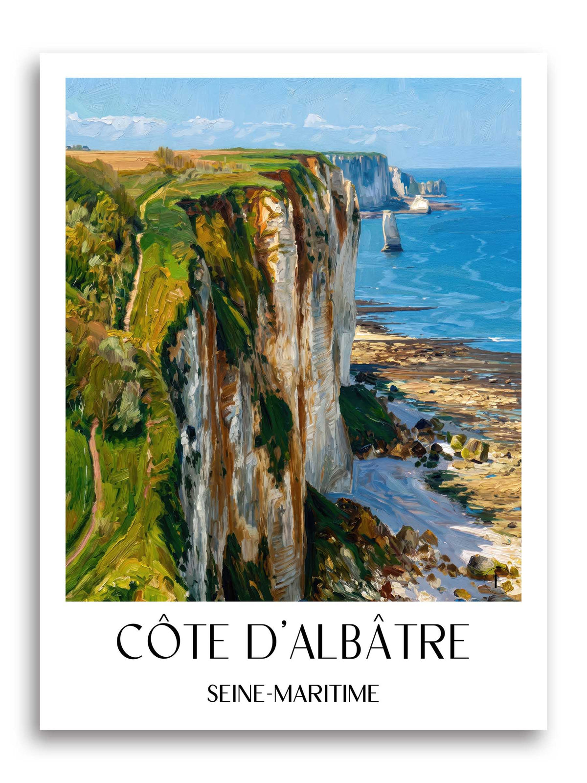 côte-d'albâtre-seine-maritime-frankreich-poster-oil-painting-oelgemaelde