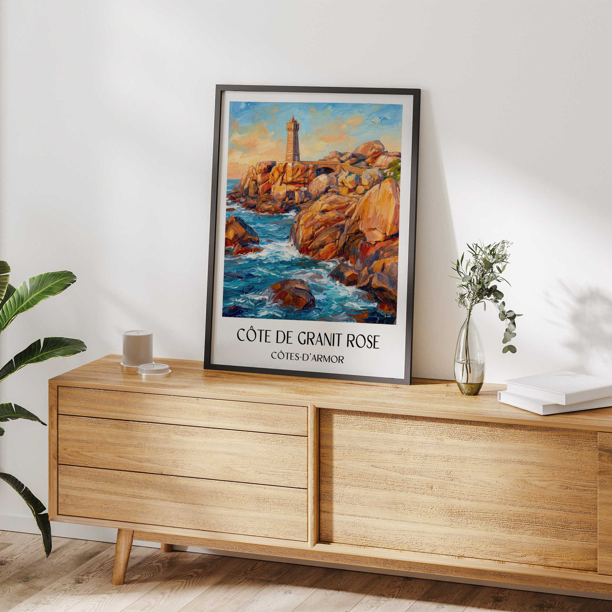 côte-de-granit-rose-côtes-d'armor-frankreich-poster-oil-painting-oelgemaelde
