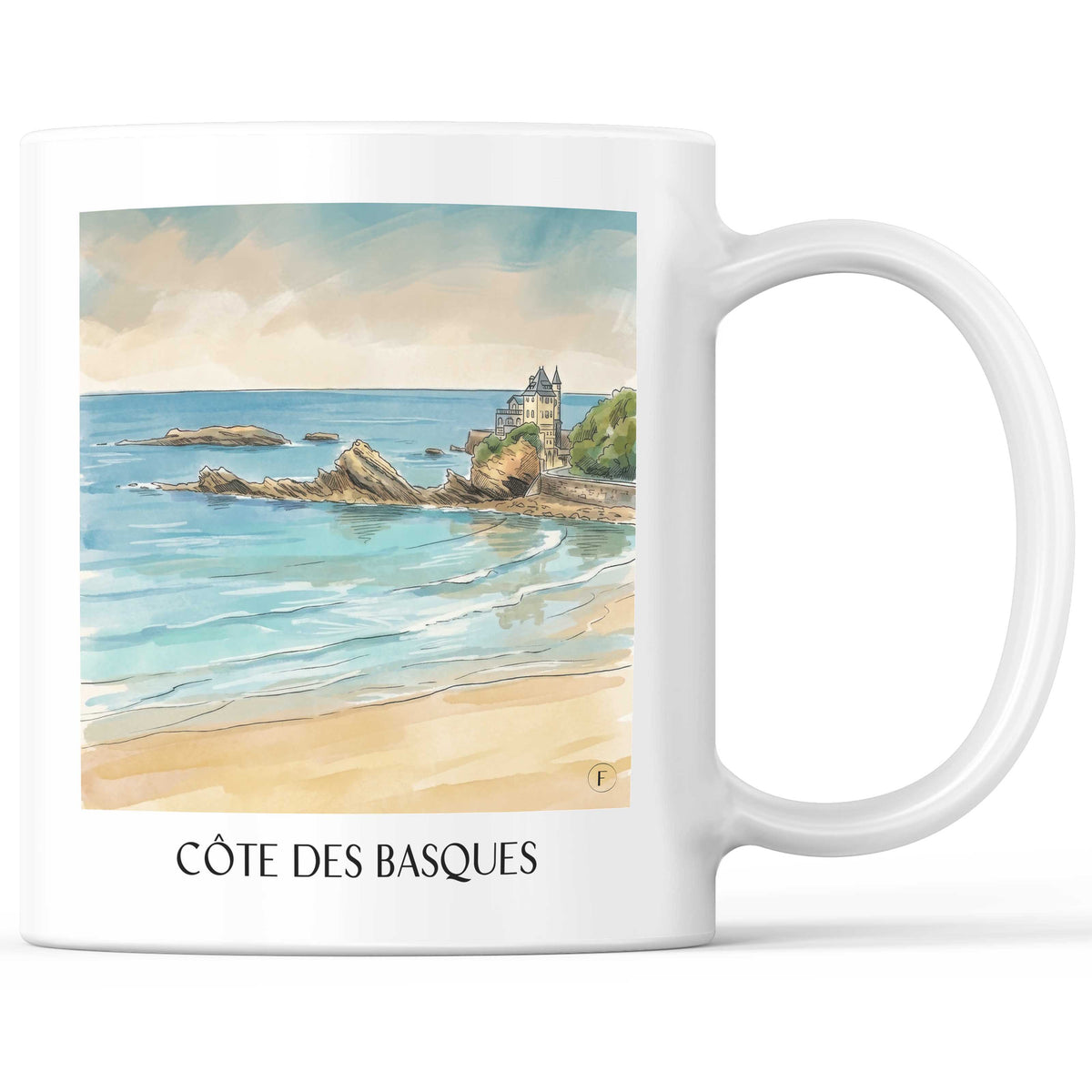 côte-des-basques-biarritz-frankreich-kaffeebecher-aquarell