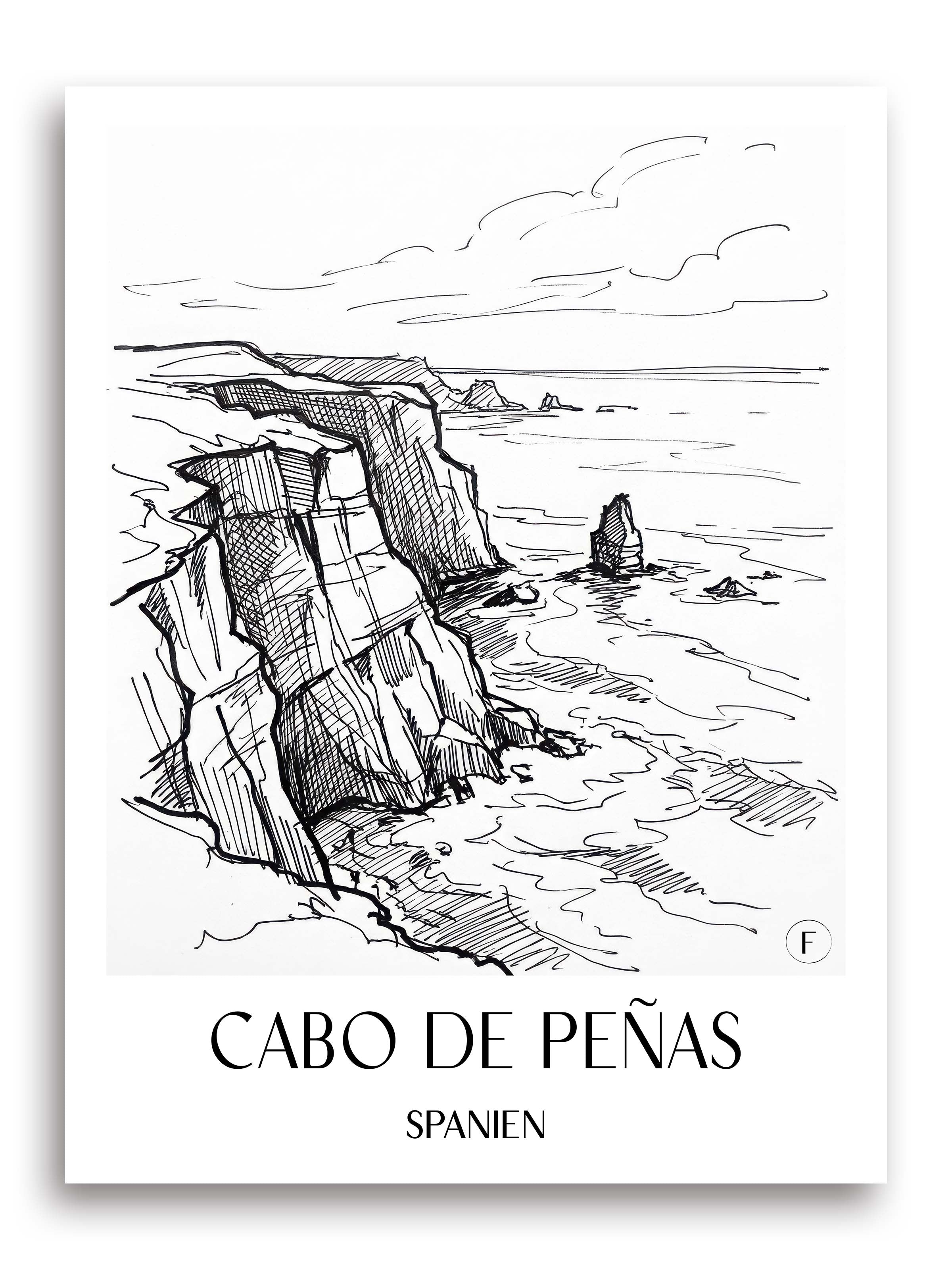 cabo-de-peñas-spanien-spanien-poster-skizze
