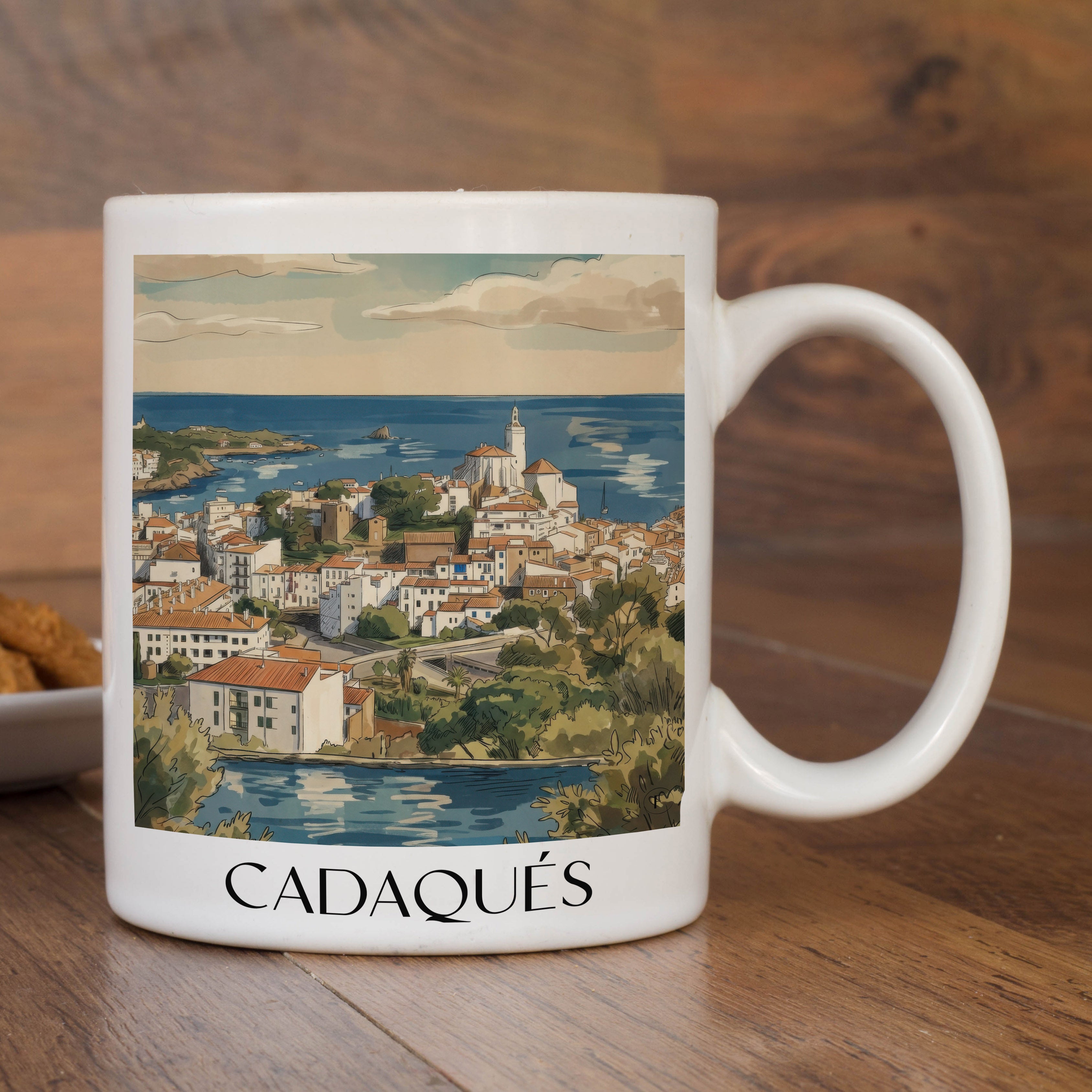 cadaqués-spanien-spanien-kaffeebecher-aquarell