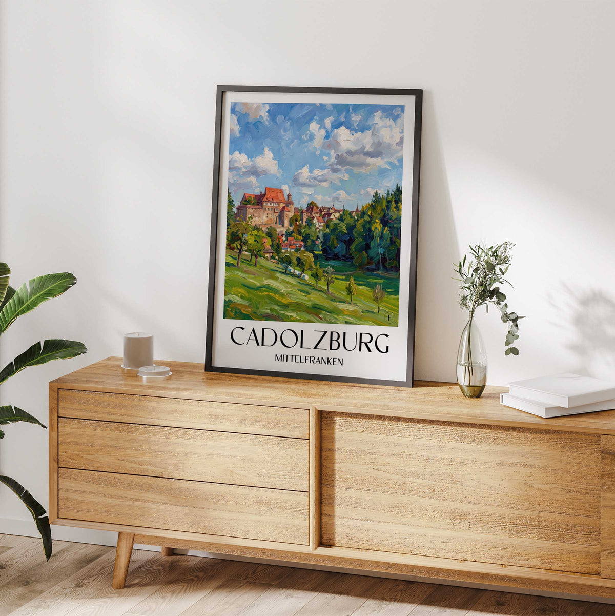 cadolzburg-mittelfranken-deutschland-poster-oil-painting-oelgemaelde