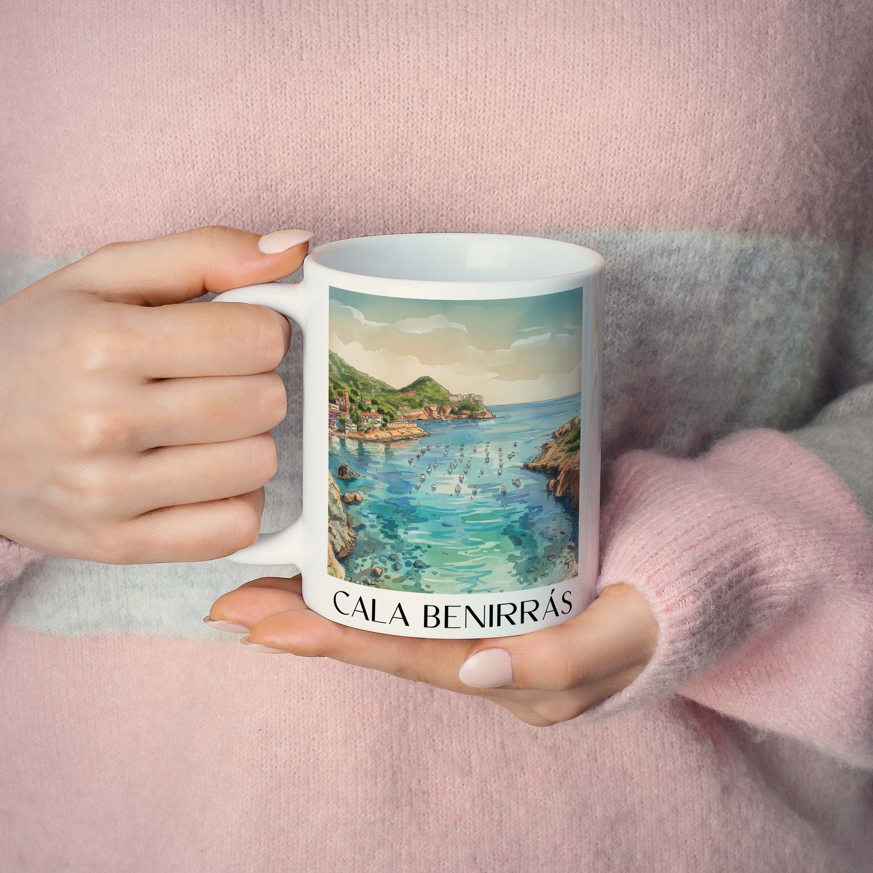 cala-benirrás-ibiza-spanien-kaffeebecher-aquarell