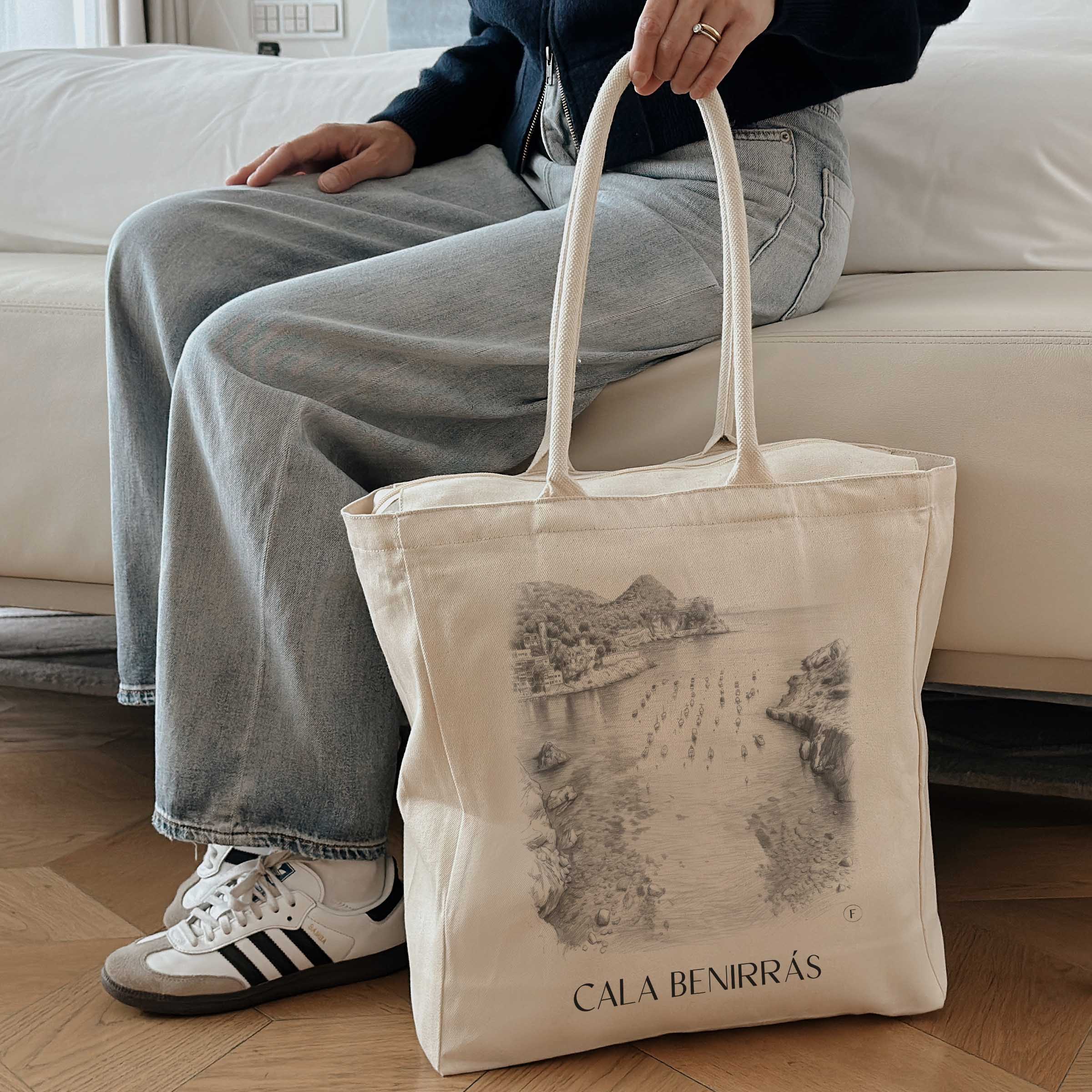 cala-benirrás-ibiza-spanien-einkaufstasche-bleistift-zeichnung-drawing