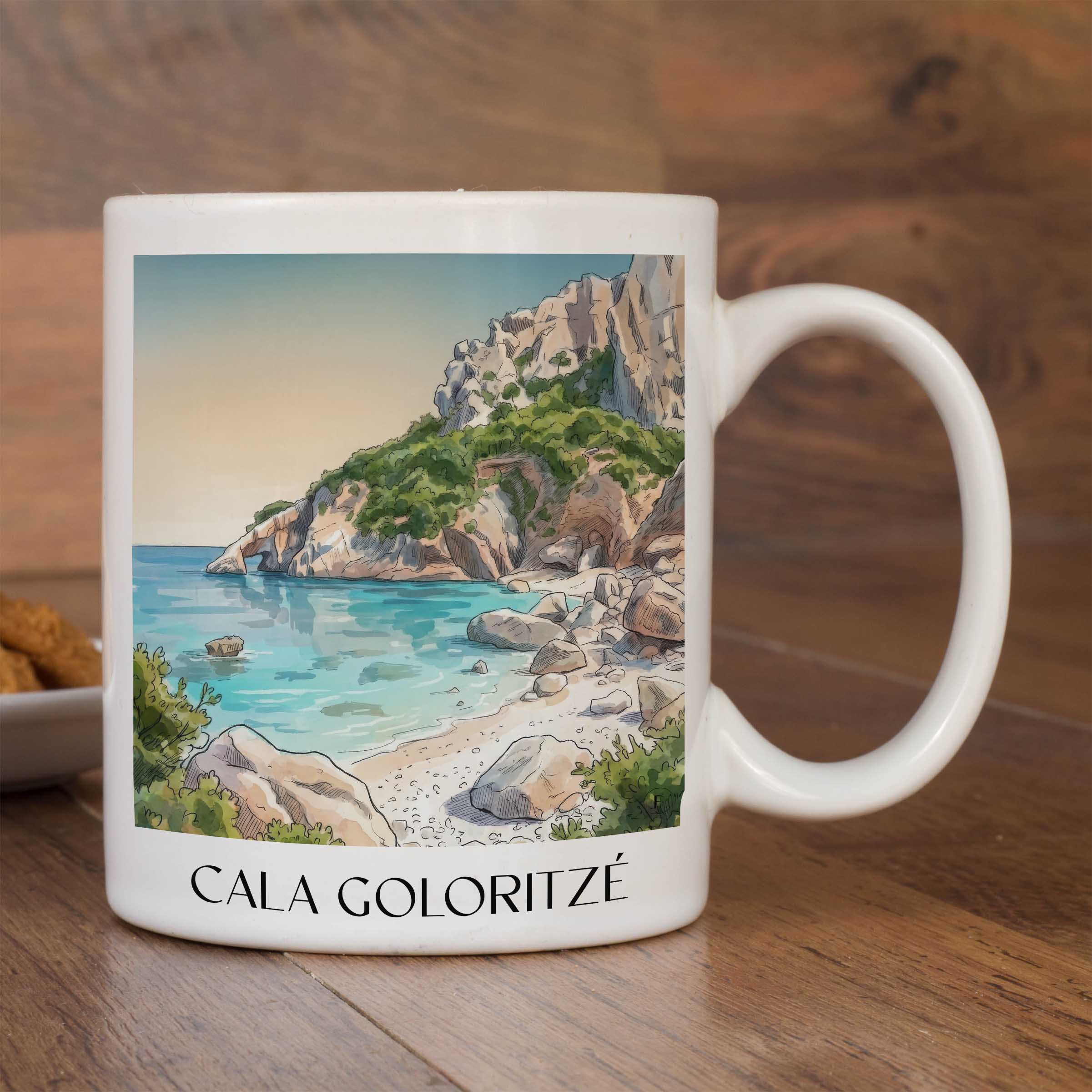 cala-goloritzé--sardinien-italien-kaffeebecher-aquarell