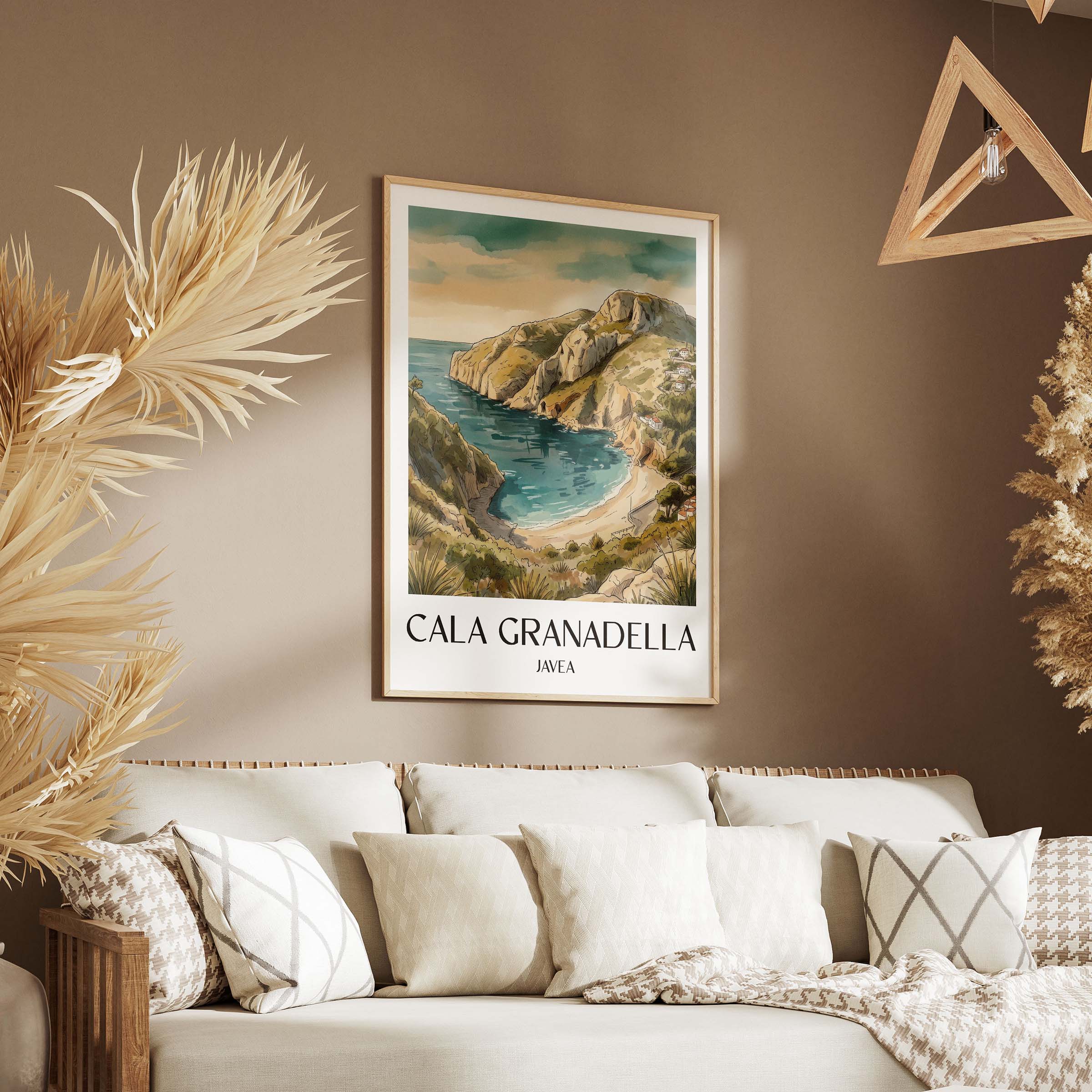 cala-granadella-javea-spanien-poster-aquarell