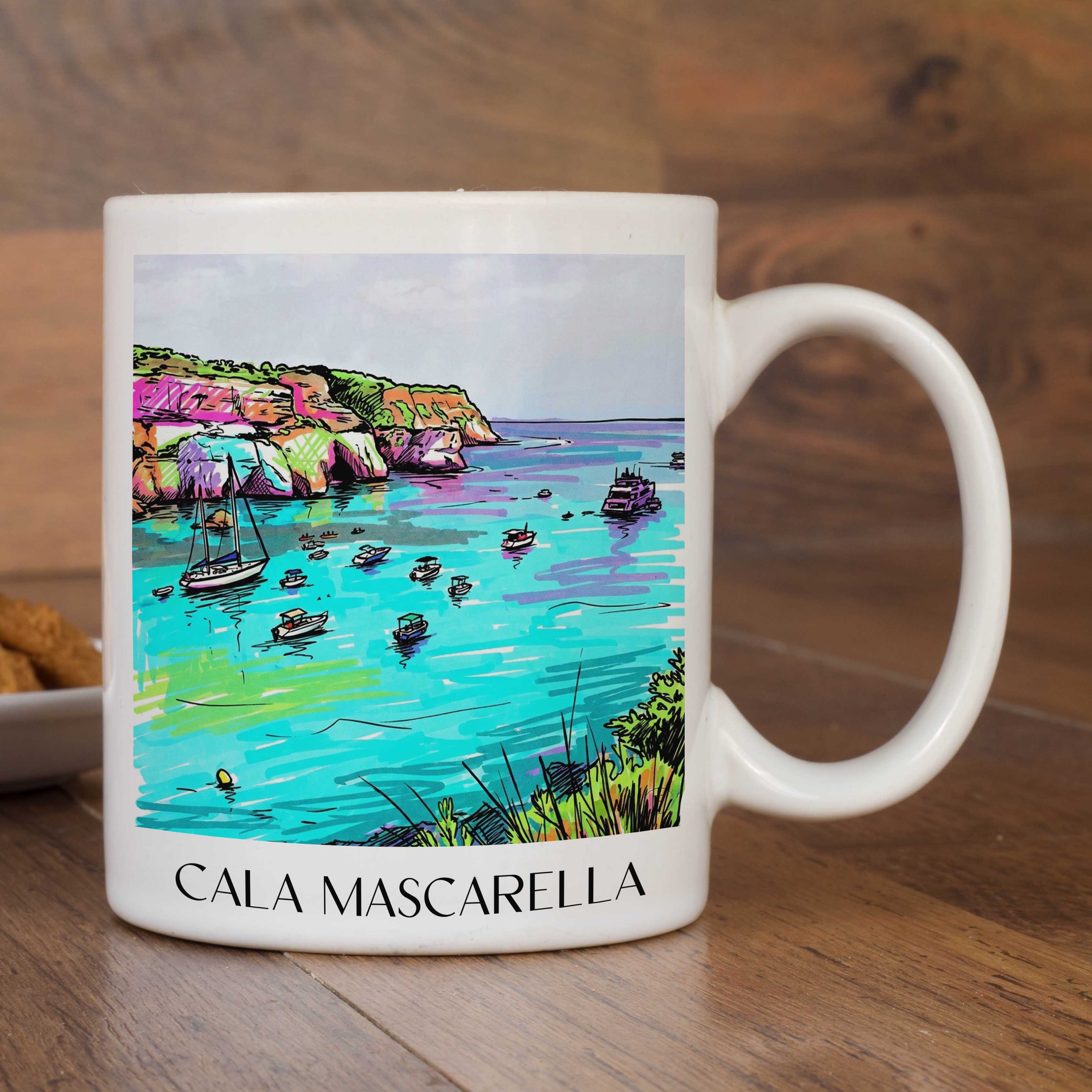 cala-mascarella-menorca-spanien-kaffeebecher-graffiti