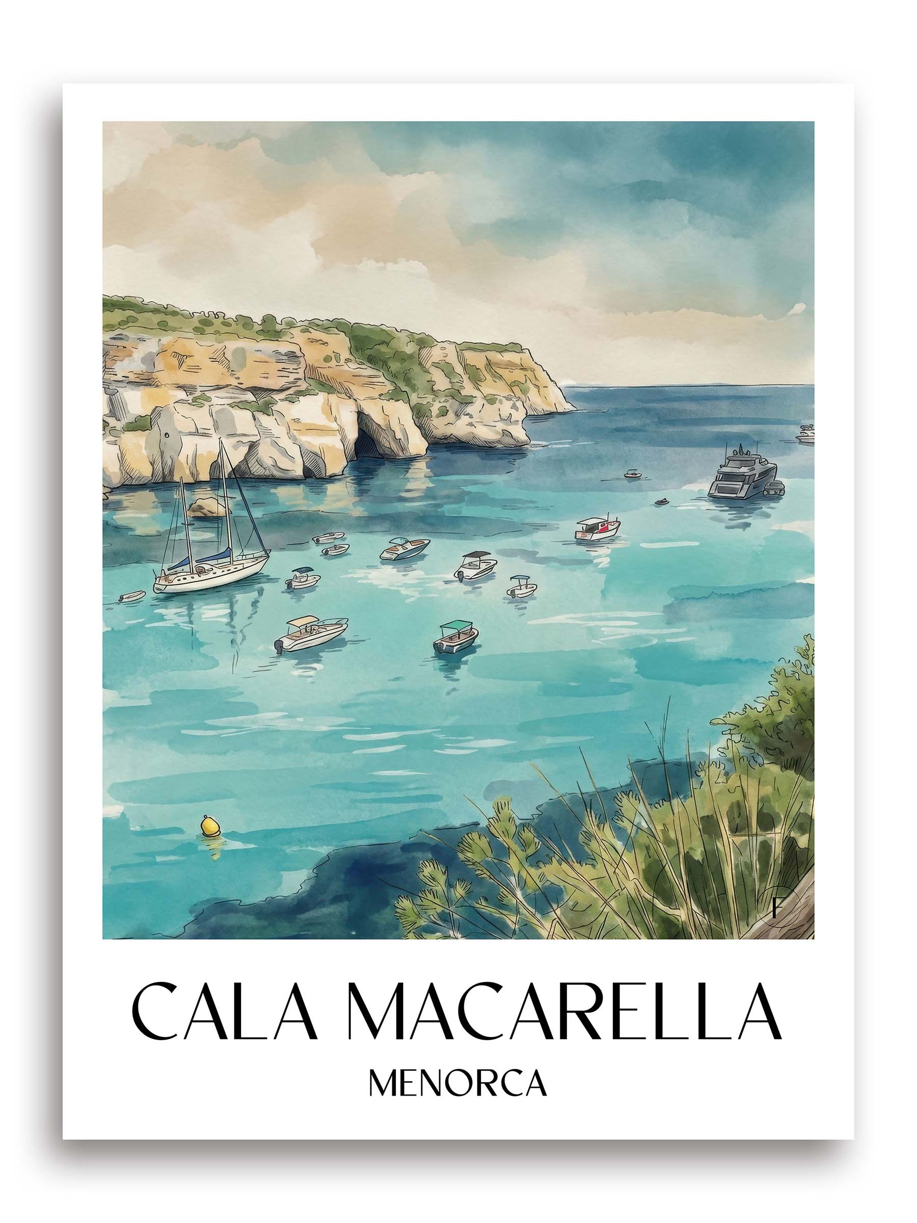 cala-mascarella-menorca-spanien-poster-aquarell