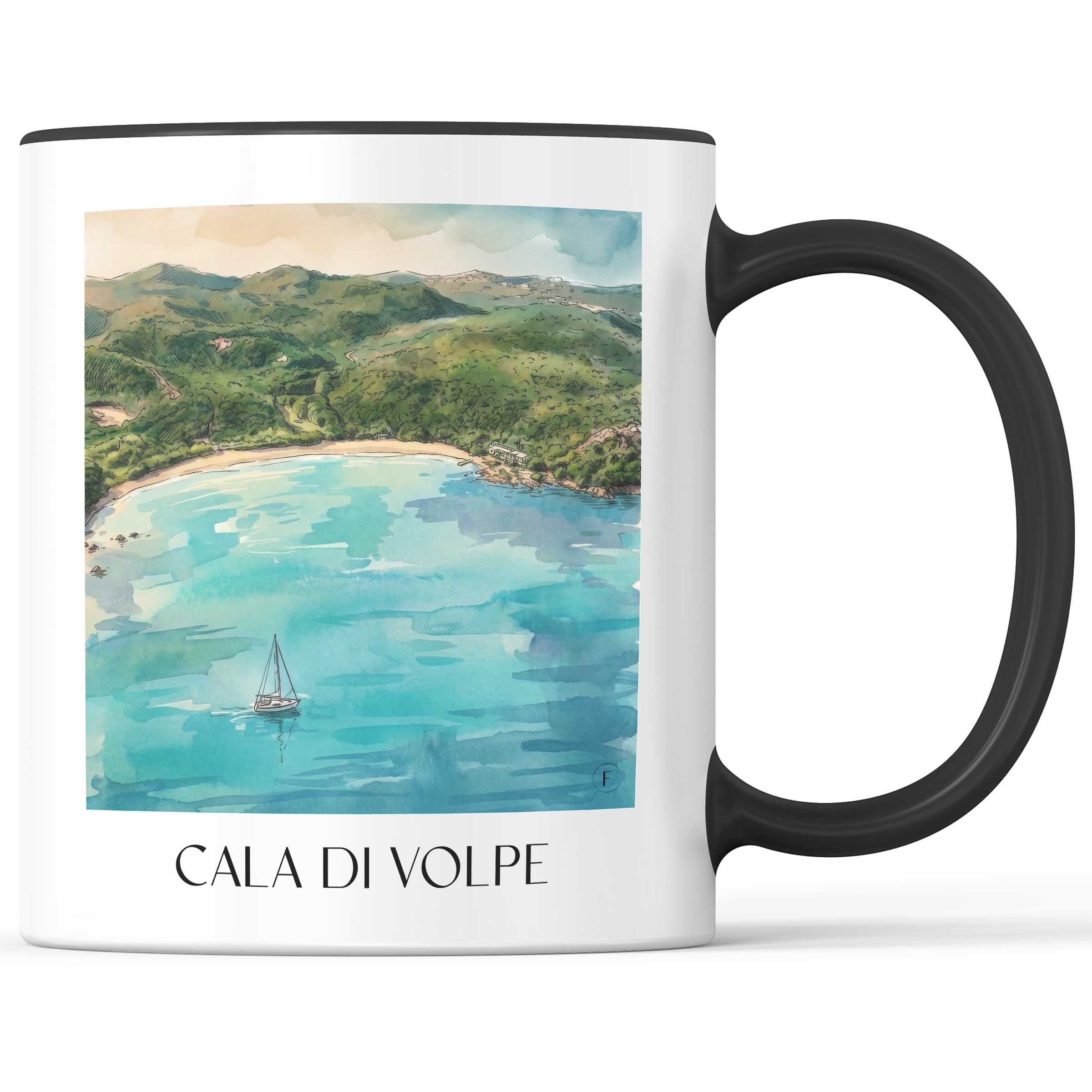 cala-di-volpe-sardinien-italien-kaffeebecher-aquarell