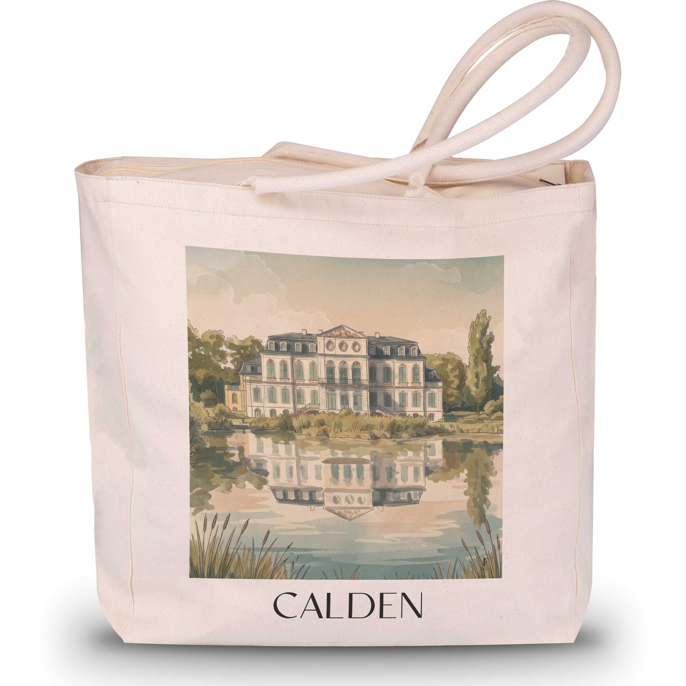 calden-hessen-deutschland-einkaufstasche-aquarell