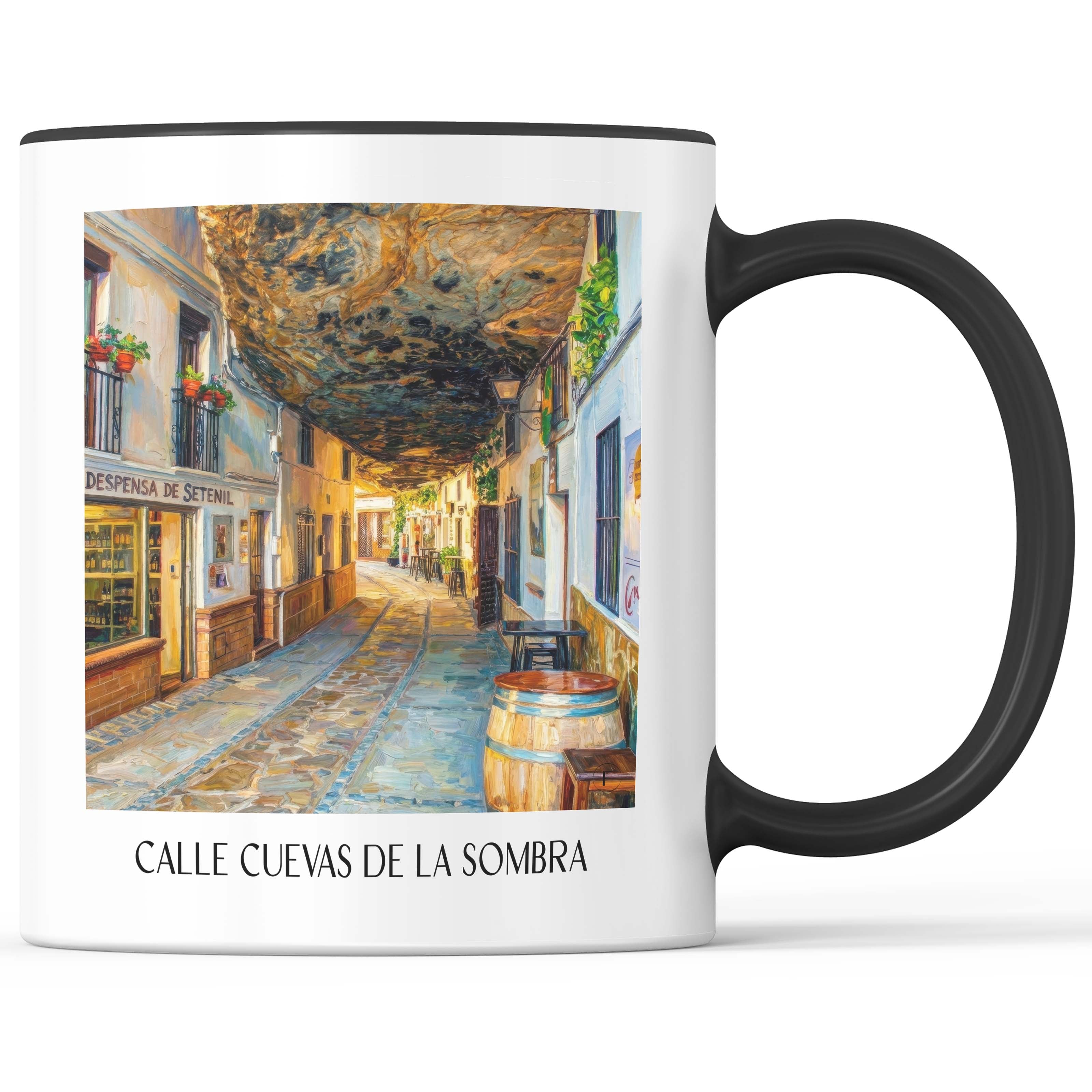 calle-cuevas-de-la-sombra-setenil-de-las-bodegas-spanien-kaffeebecher-oil-painting-oelgemaelde