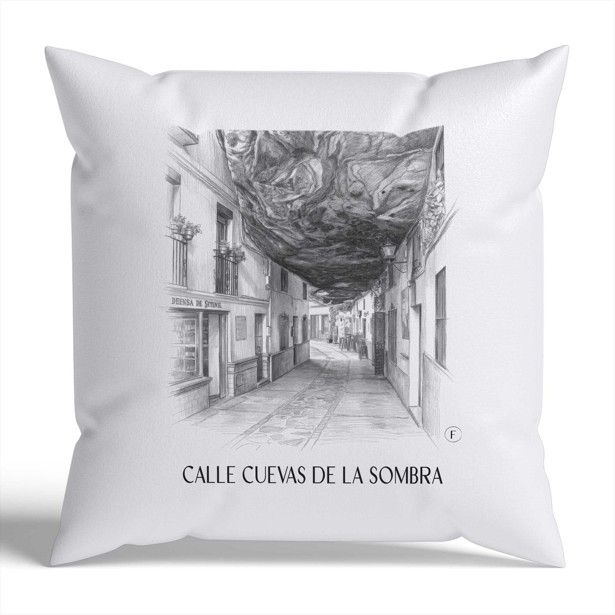 calle-cuevas-de-la-sombra-setenil-de-las-bodegas-spanien-kissenbezug-bleistift-zeichnung-drawing