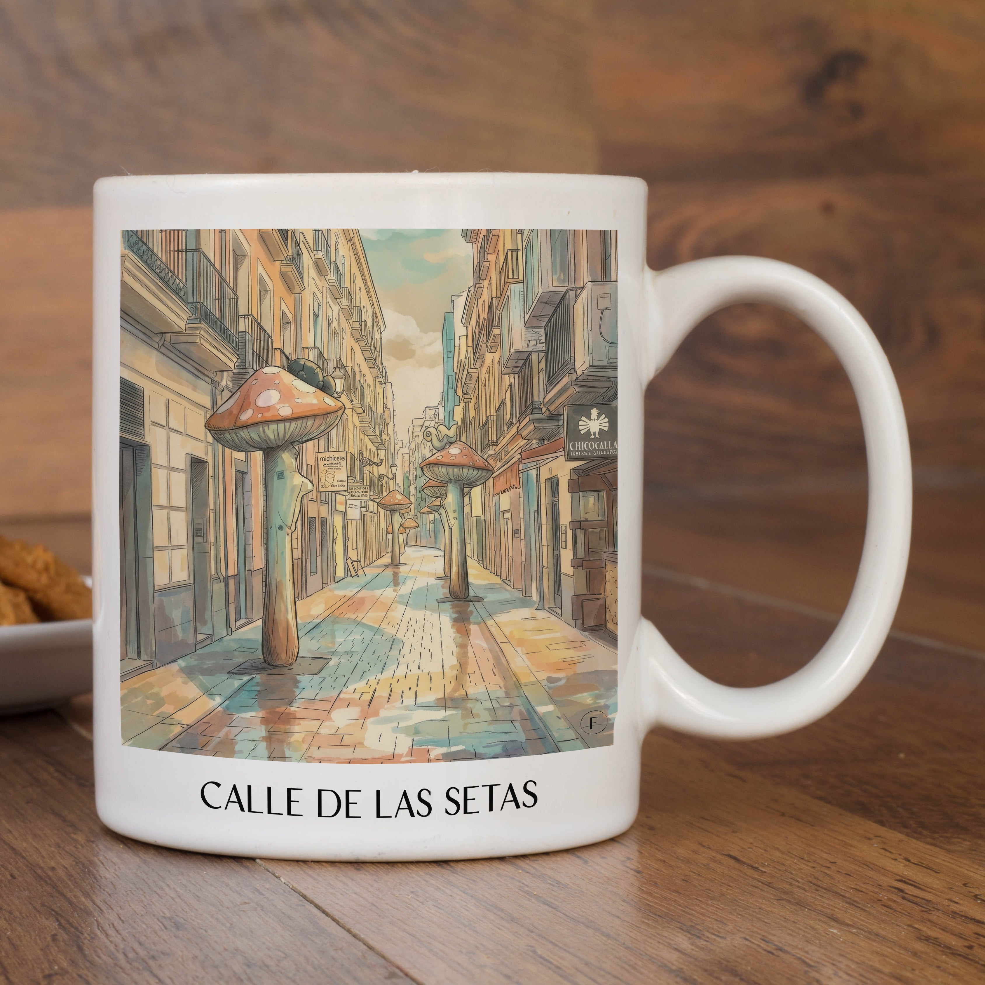 calle-de-las-setas-alicante-spanien-kaffeebecher-aquarell