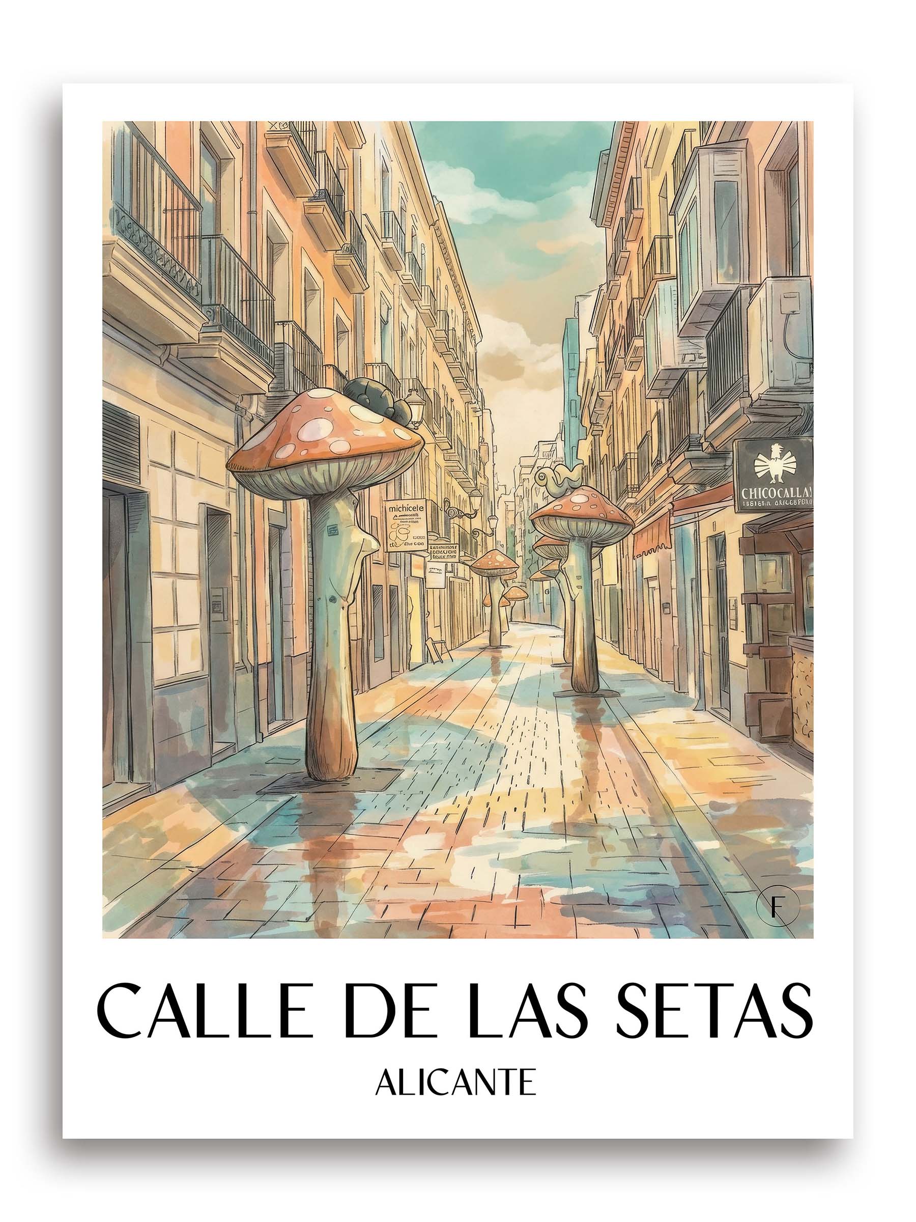 calle-de-las-setas-alicante-spanien-poster-aquarell