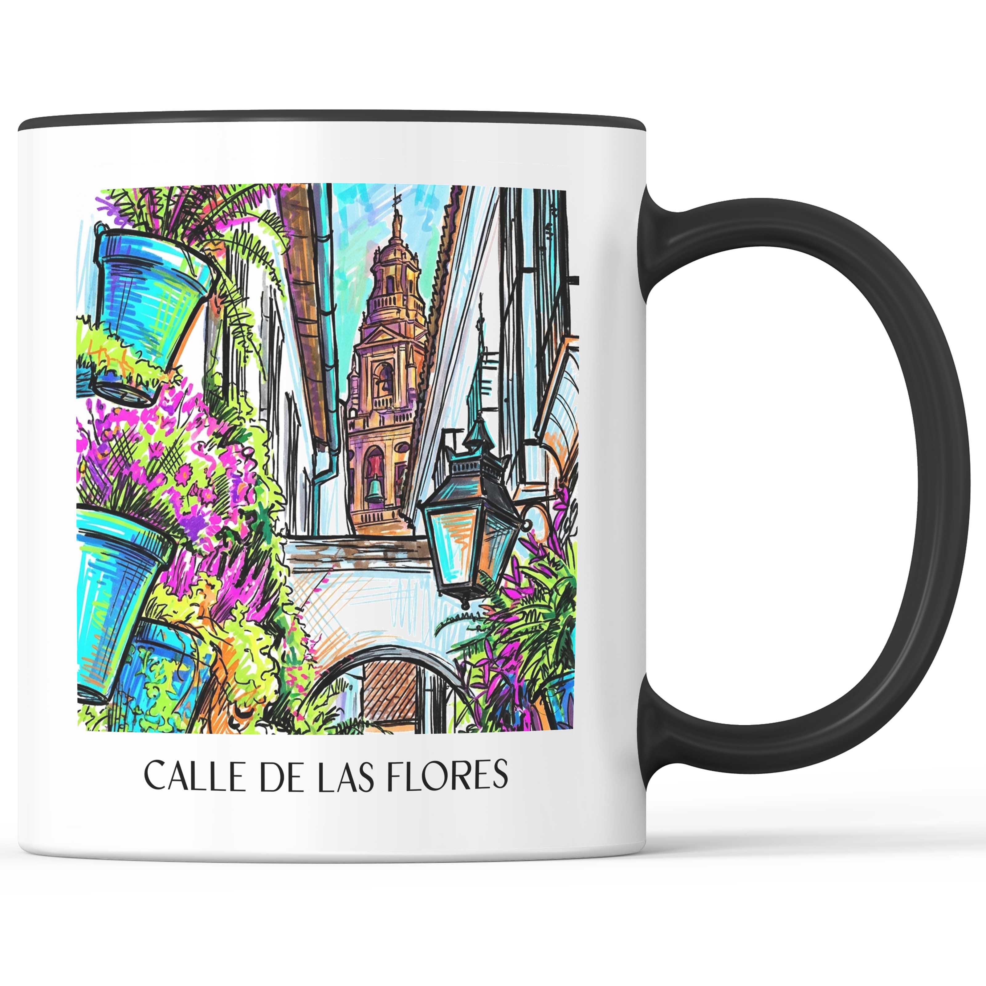 calle-de-las-flores-córdoba-spanien-kaffeebecher-graffiti