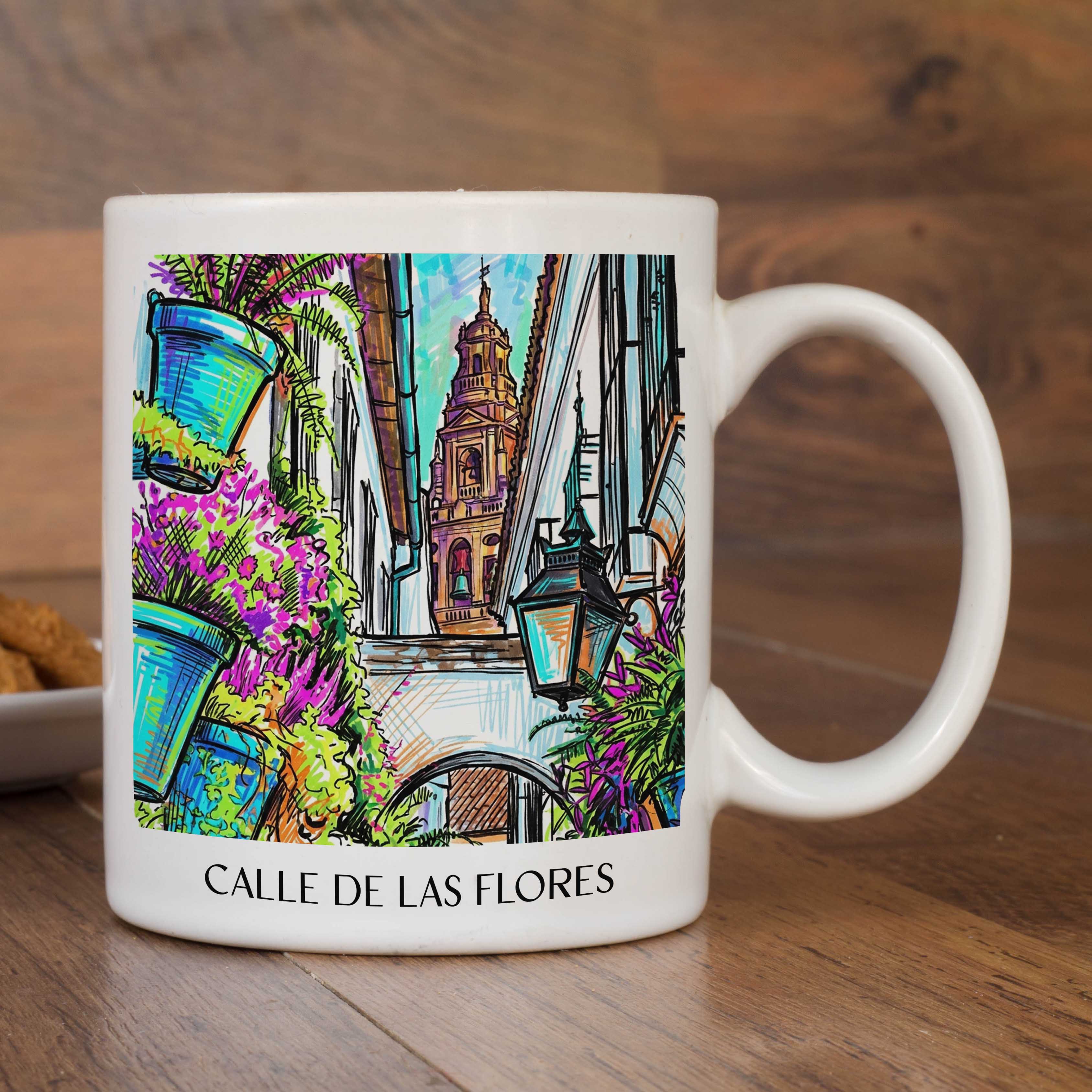 calle-de-las-flores-córdoba-spanien-kaffeebecher-graffiti