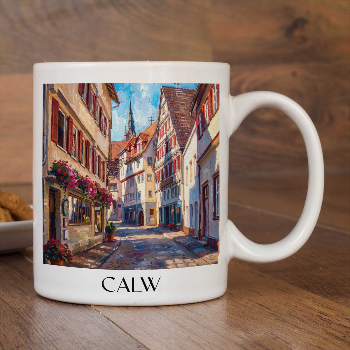 calw-nordschwarzwald-deutschland-kaffeebecher-oil-painting-oelgemaelde