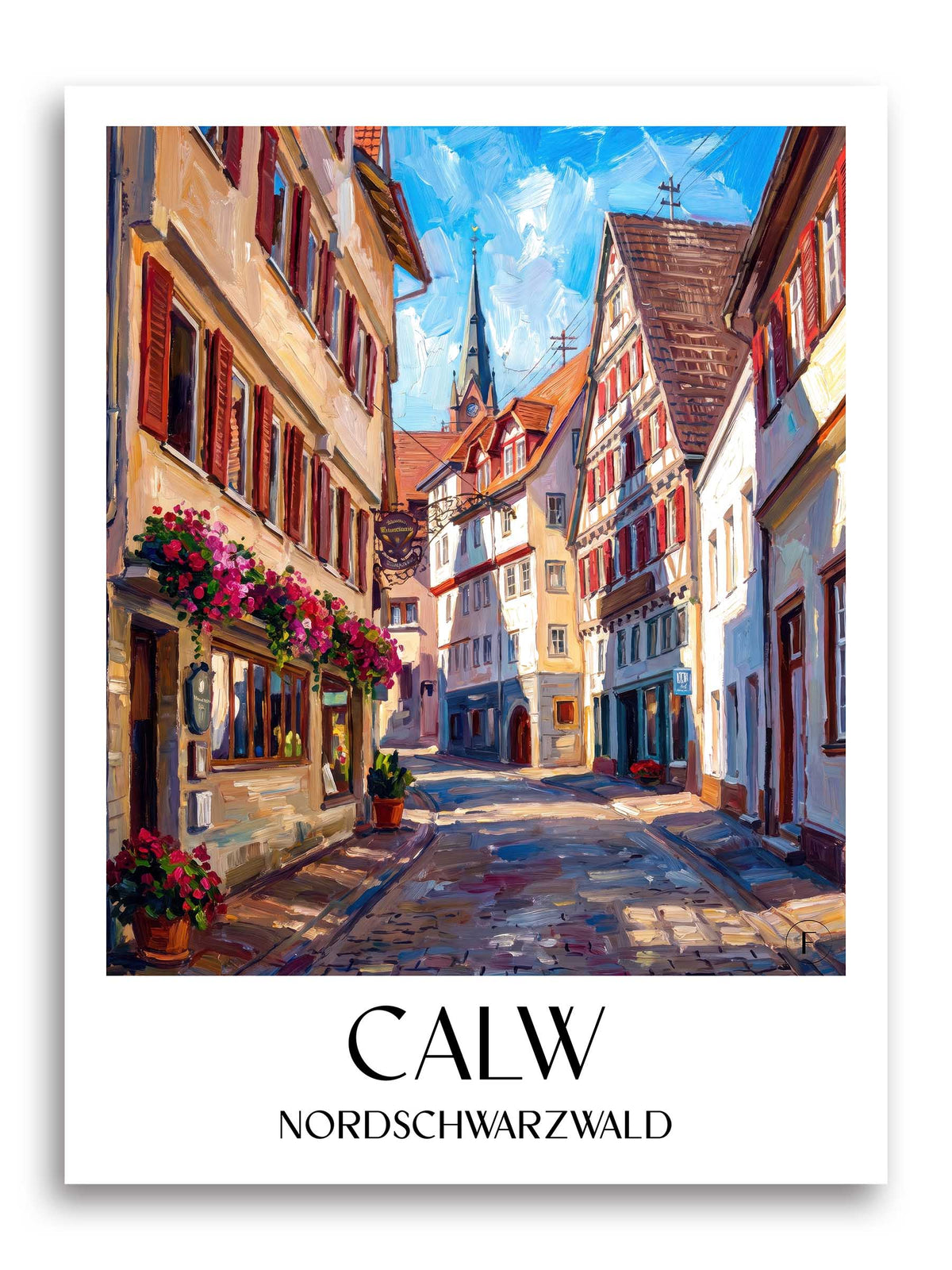 calw-nordschwarzwald-deutschland-poster-oil-painting-oelgemaelde
