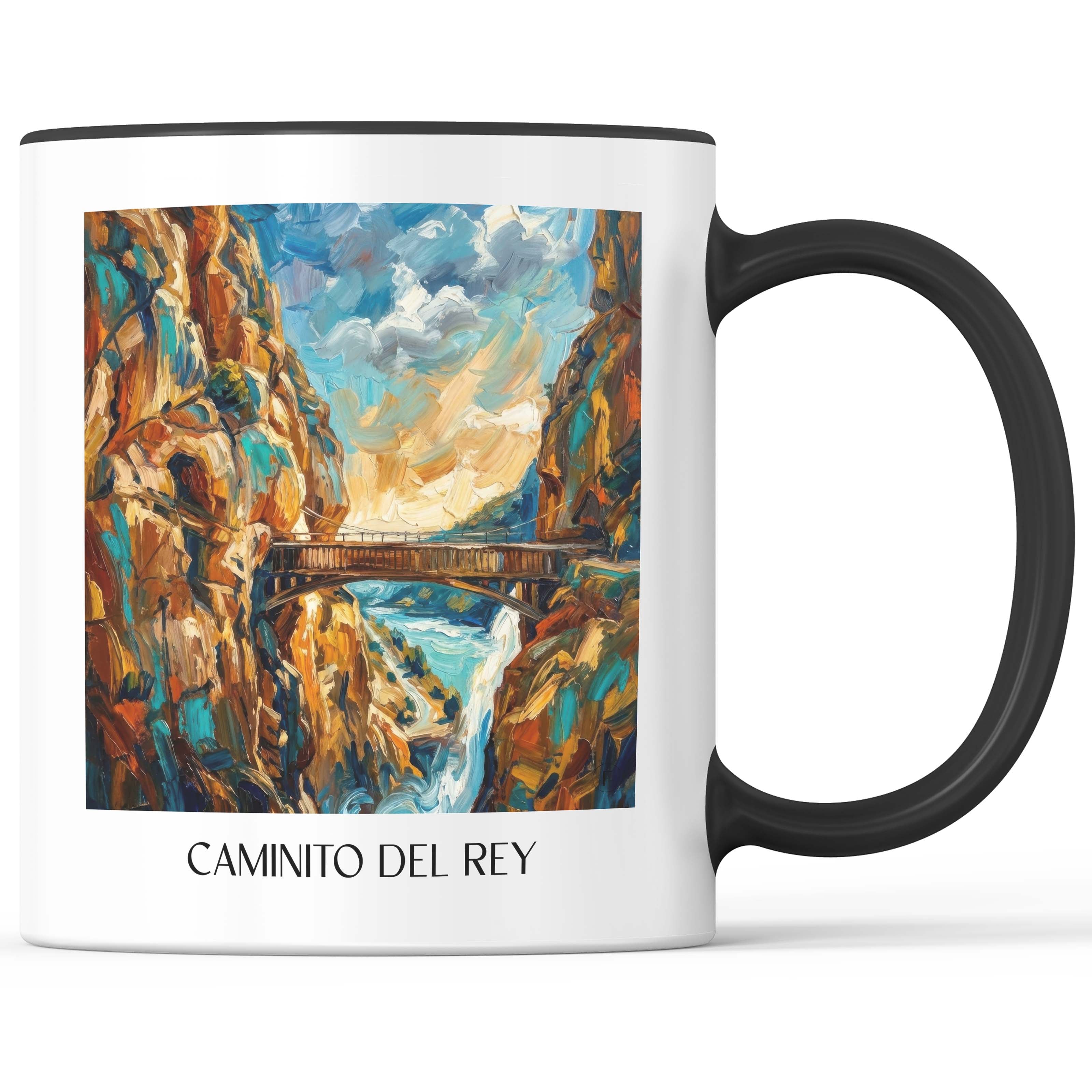 caminito-del-rey-spanien-spanien-kaffeebecher-oil-painting-oelgemaelde