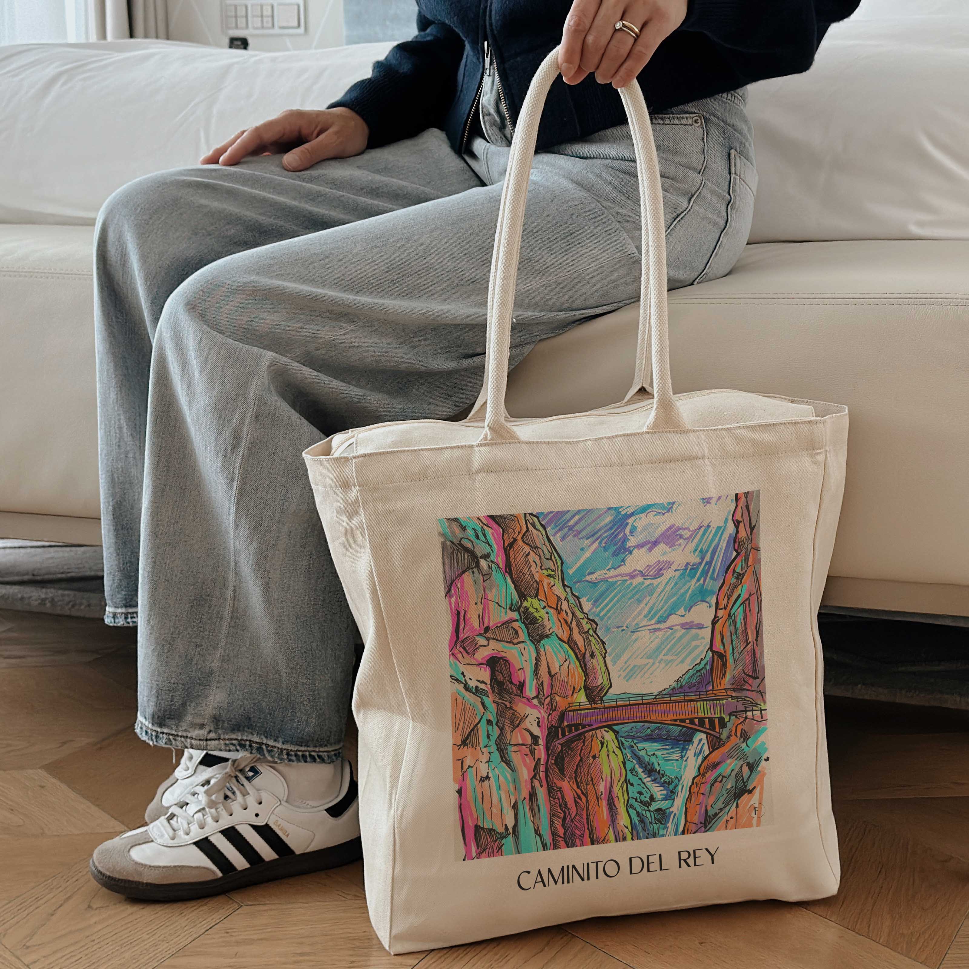 caminito-del-rey-spanien-spanien-einkaufstasche-graffiti