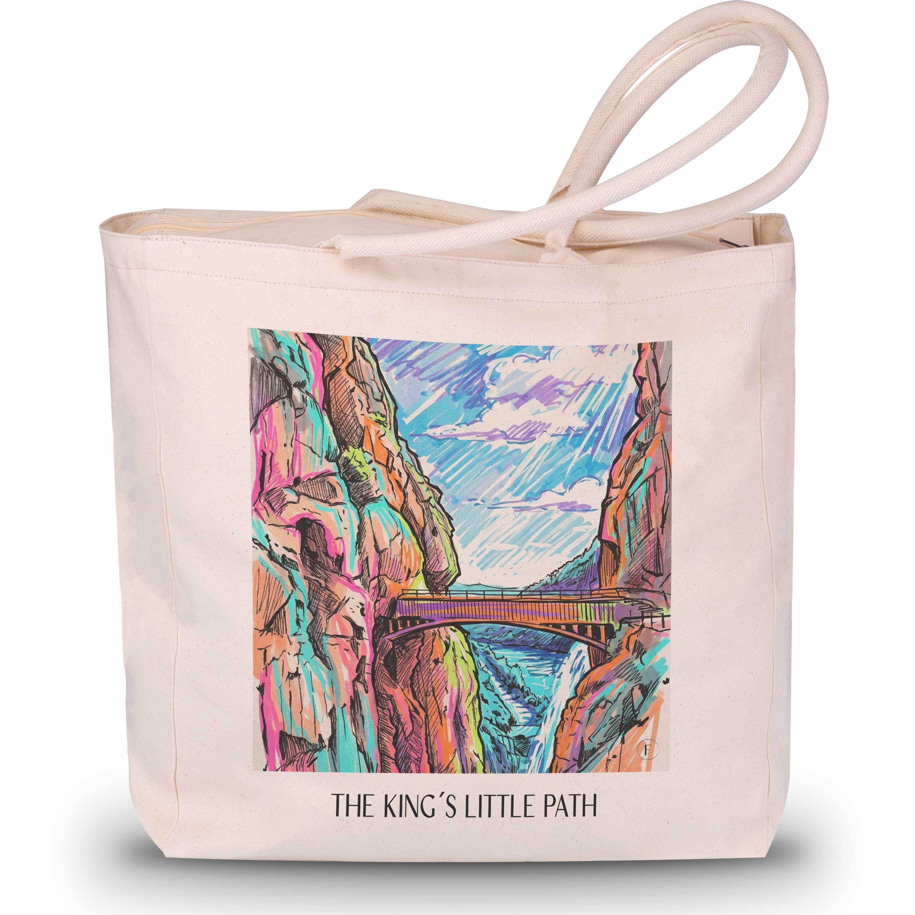 Caminito del Rey Shopping Tasche - Spanien - Spanien Tote Bag - Einkaufstasche im Tag Graffiti Stil - favplace