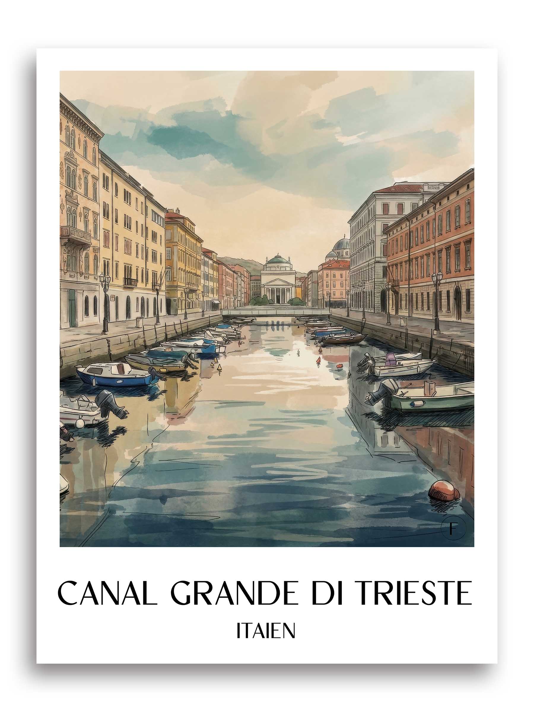 canal-grande-di-trieste-italien-italien-poster-aquarell