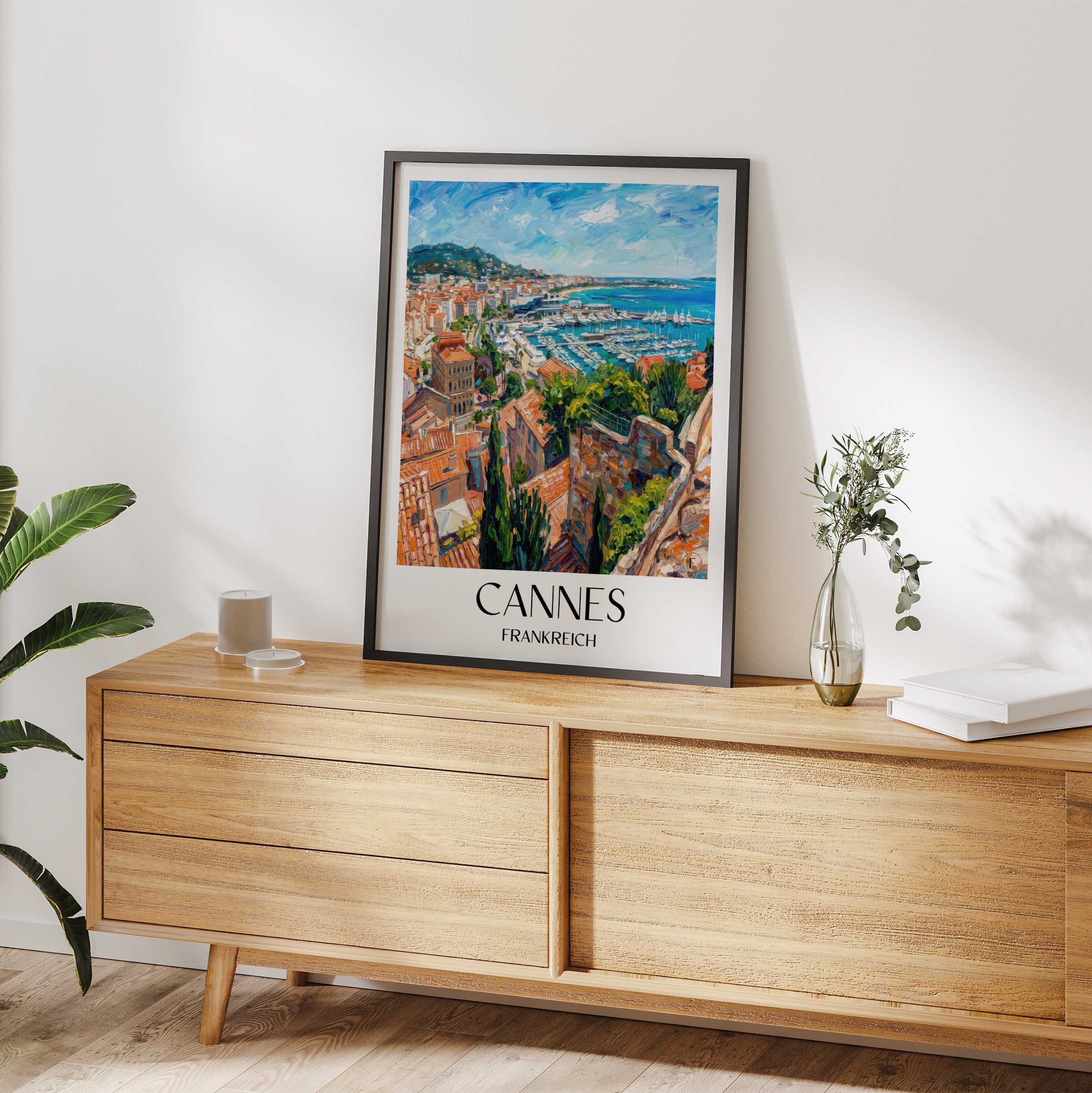 cannes-frankreich-poster-oil-painting-oelgemaelde