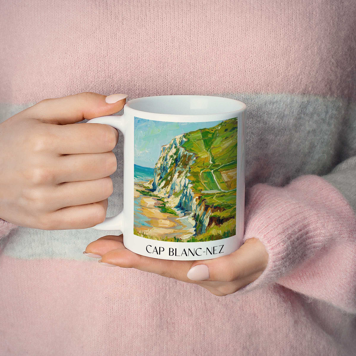 cap-blanc-nez-côte-d'opale-frankreich-kaffeebecher-oil-painting-oelgemaelde