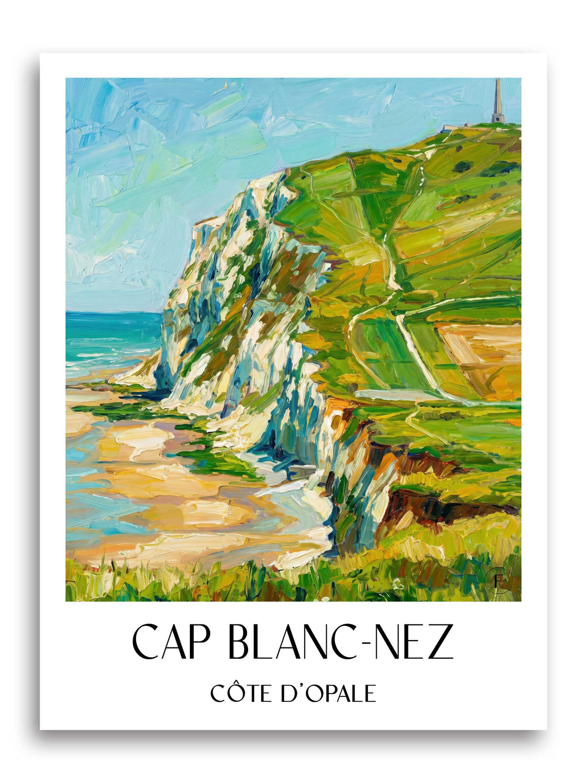 cap-blanc-nez-côte-d'opale-frankreich-poster-oil-painting-oelgemaelde